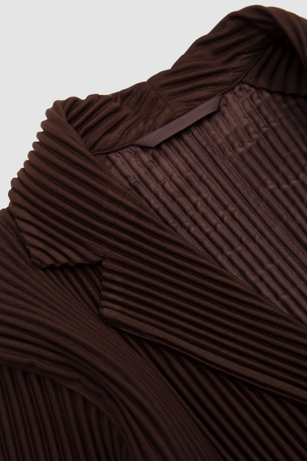 Tailored Pleats 1 Jacket Shadow Brown_2