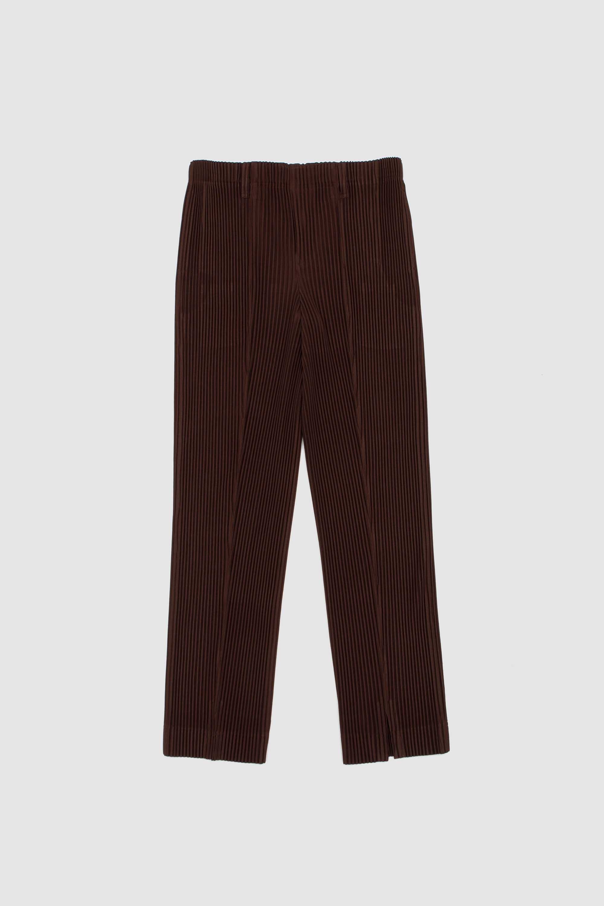 Tailored Pleats 1 Trouser Shadow Brown