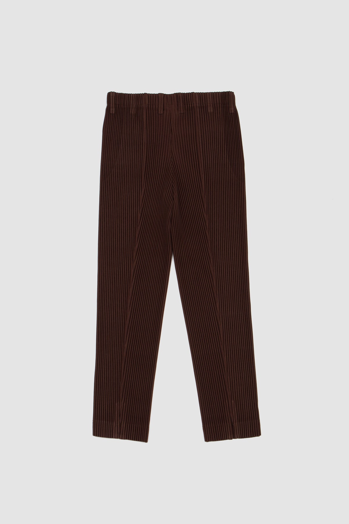 Tailored Pleats 1 Trouser Shadow Brown_4