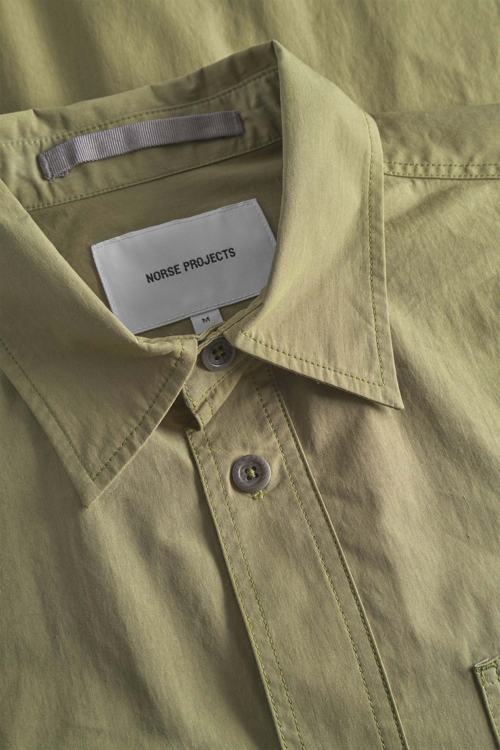 Ivan Tech Poplin SS Shirt Moss Green