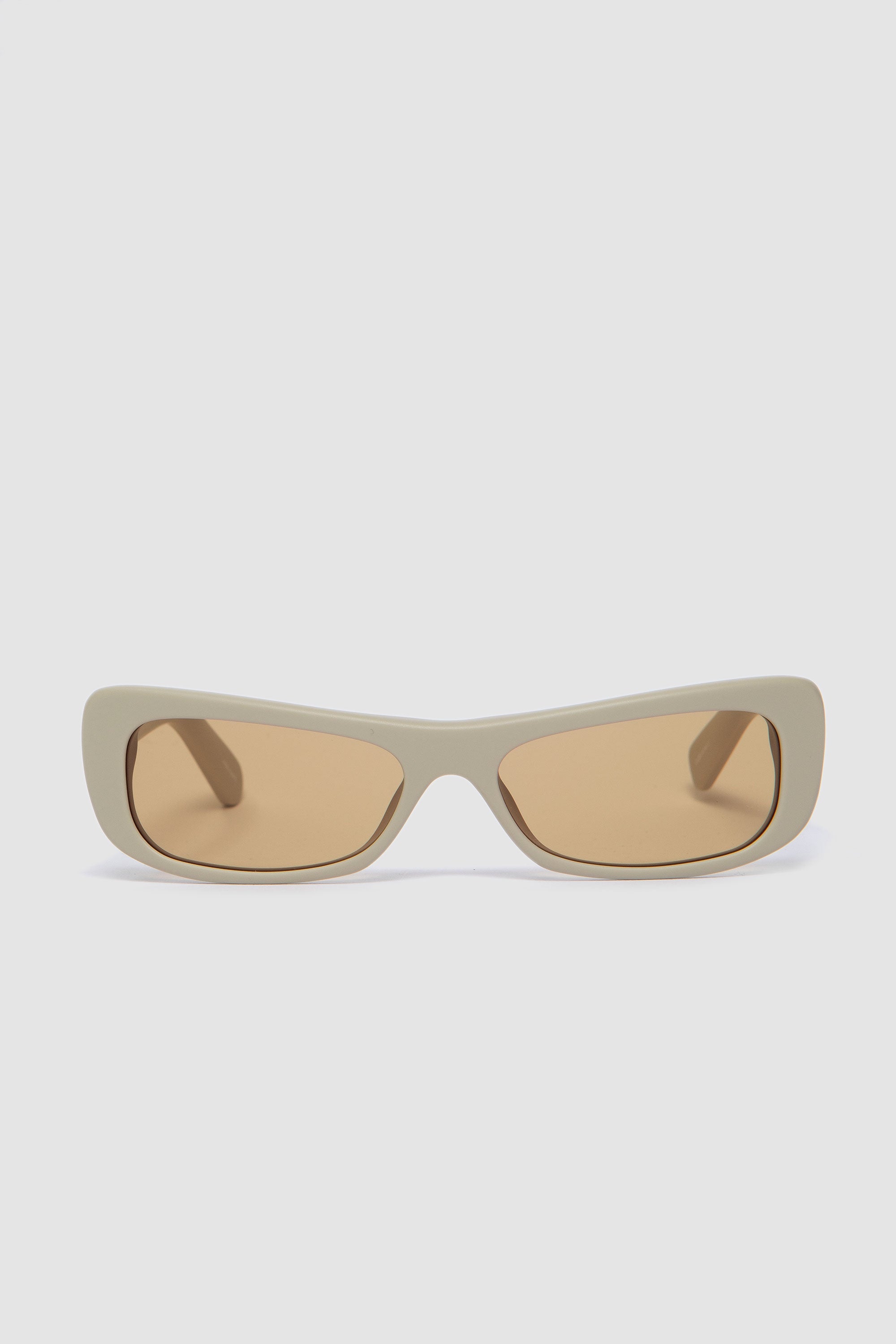 Capri Sunglasses Matt Putty/Silver/Amber