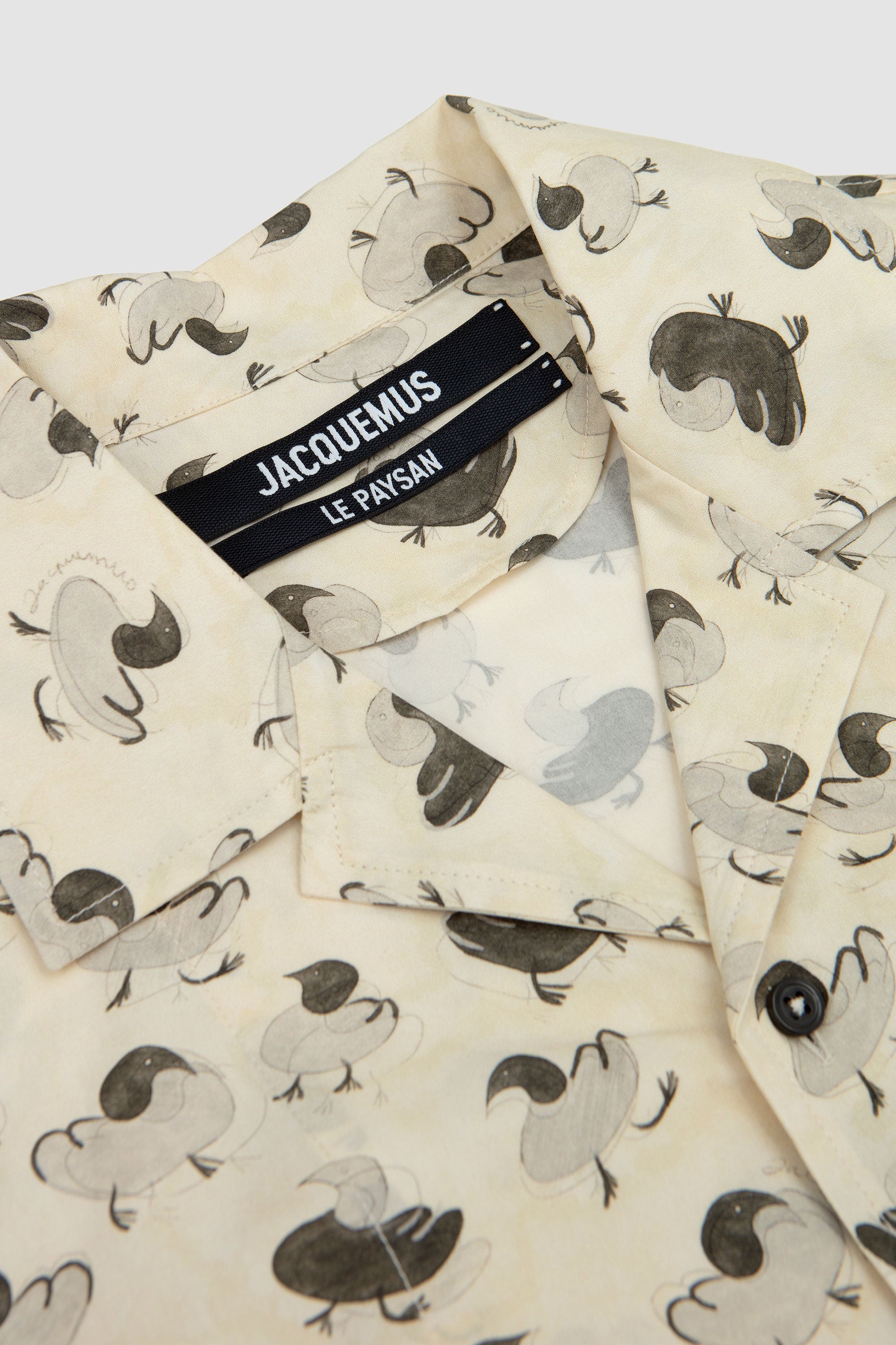 La Chemise Jean Print Duck Light Beige Grey_6