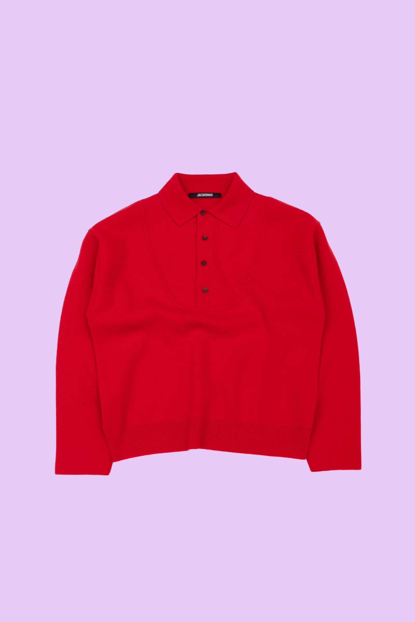 La Maille Vareuse Pallone Red