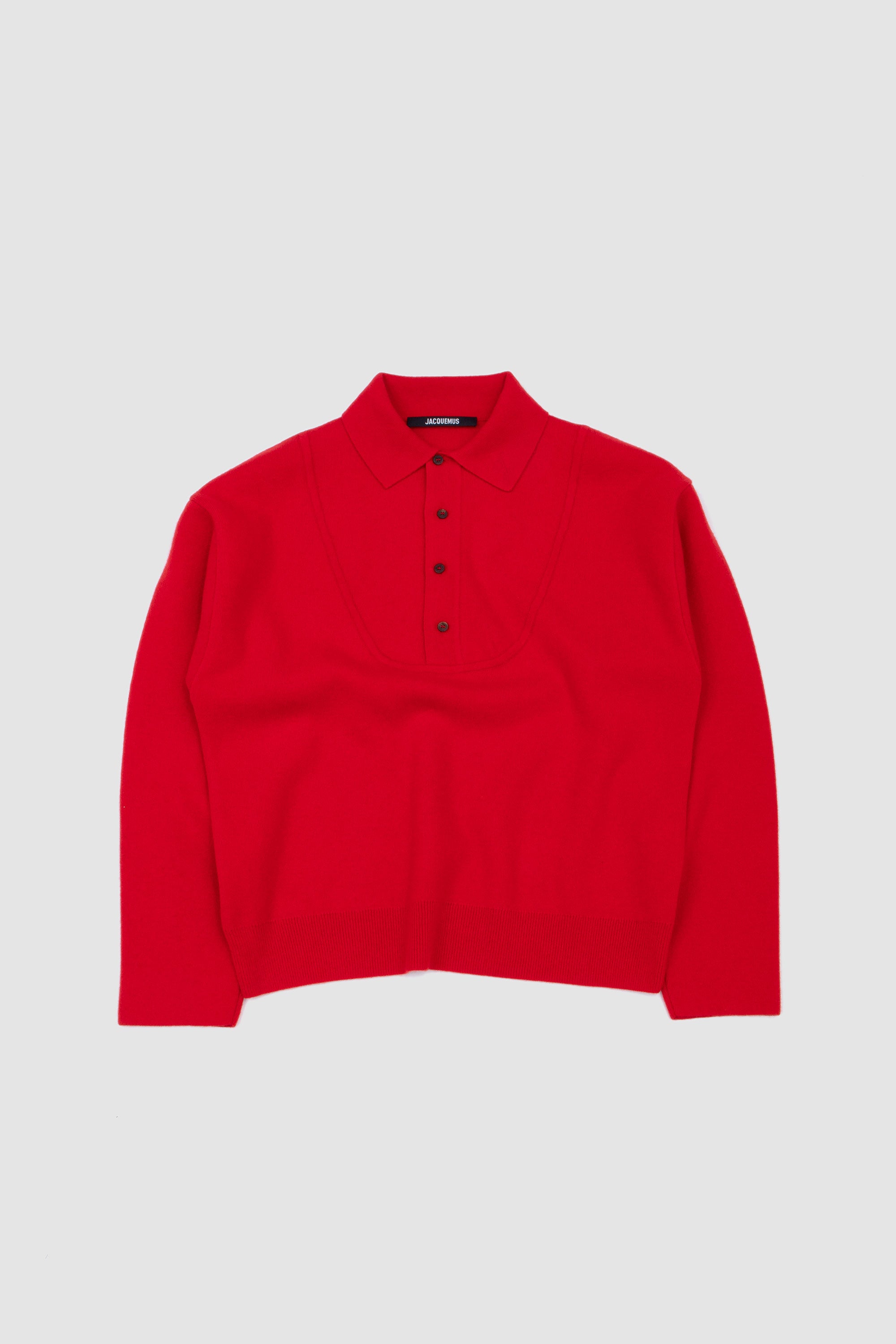 La Maille Vareuse Pallone Red_5