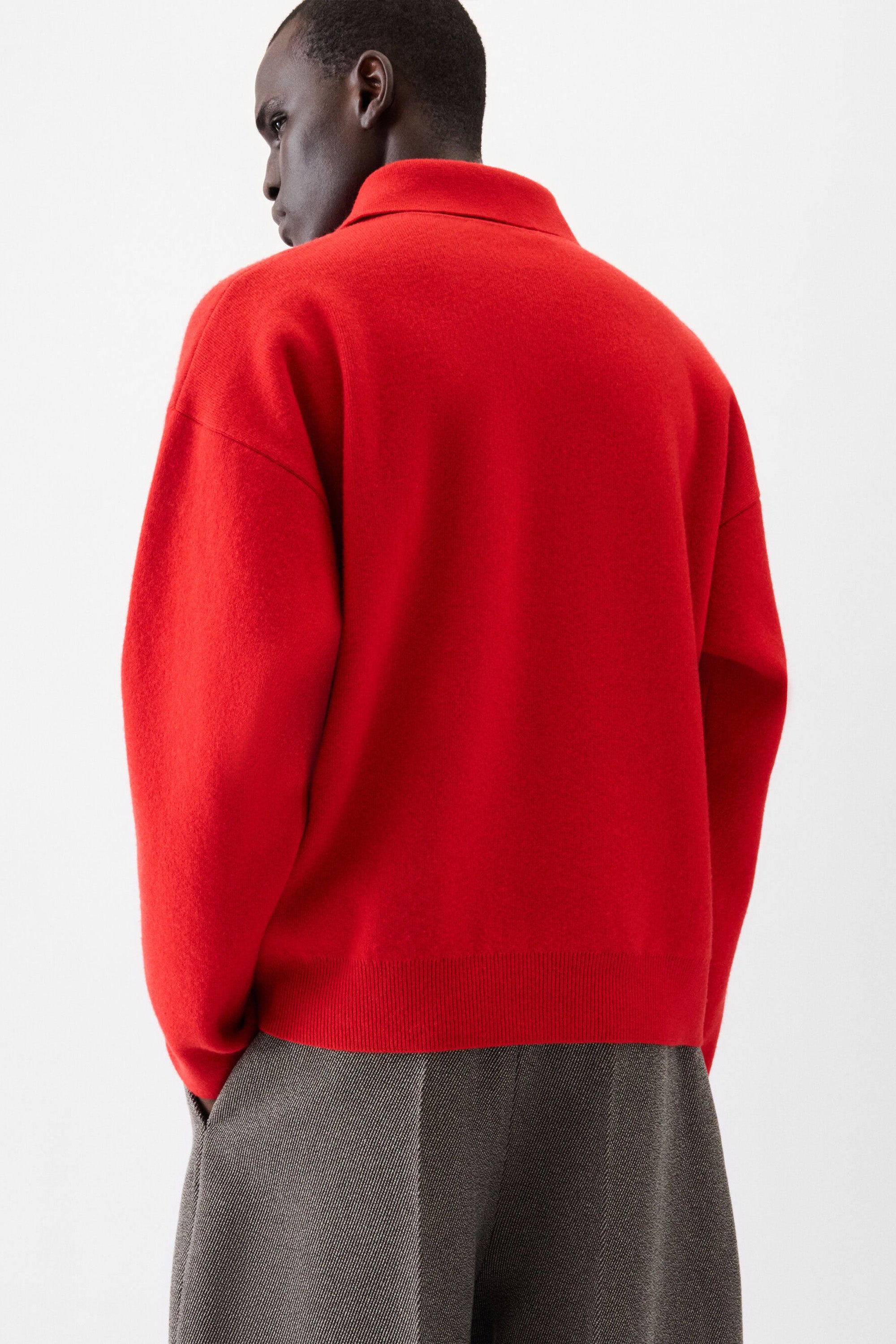 La Maille Vareuse Pallone Red