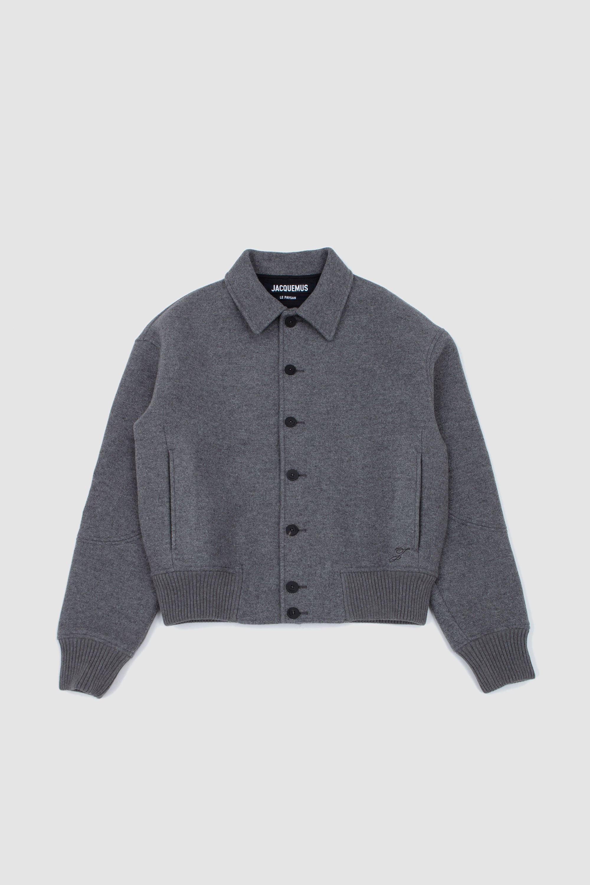 Le Bomber Feltro Grey_5