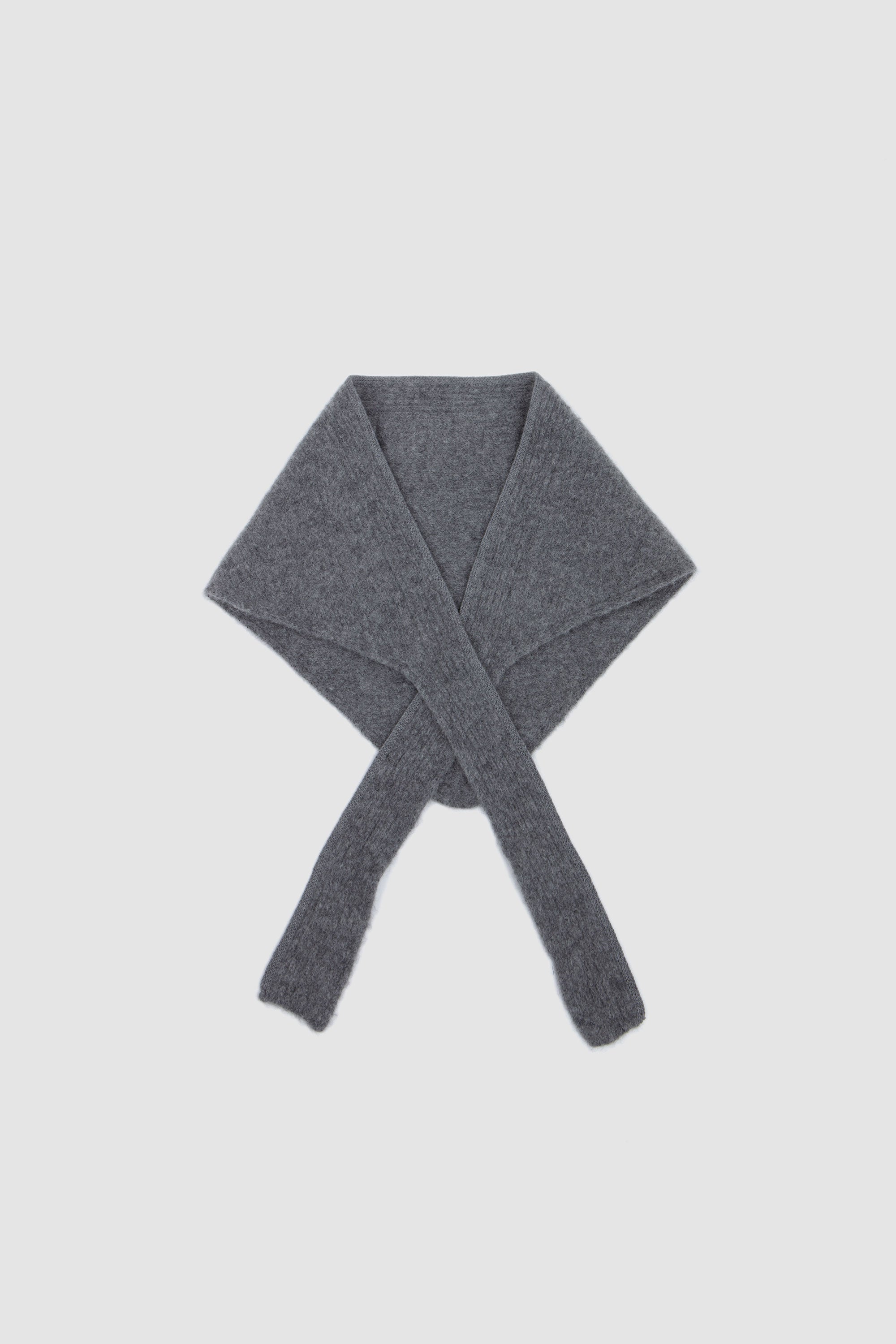 Le Chale Gros Grain Dark Grey