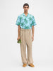 SPORTIVO STORE_Le Chemise Jean Print Palmtrees Star Blue/ Green_3