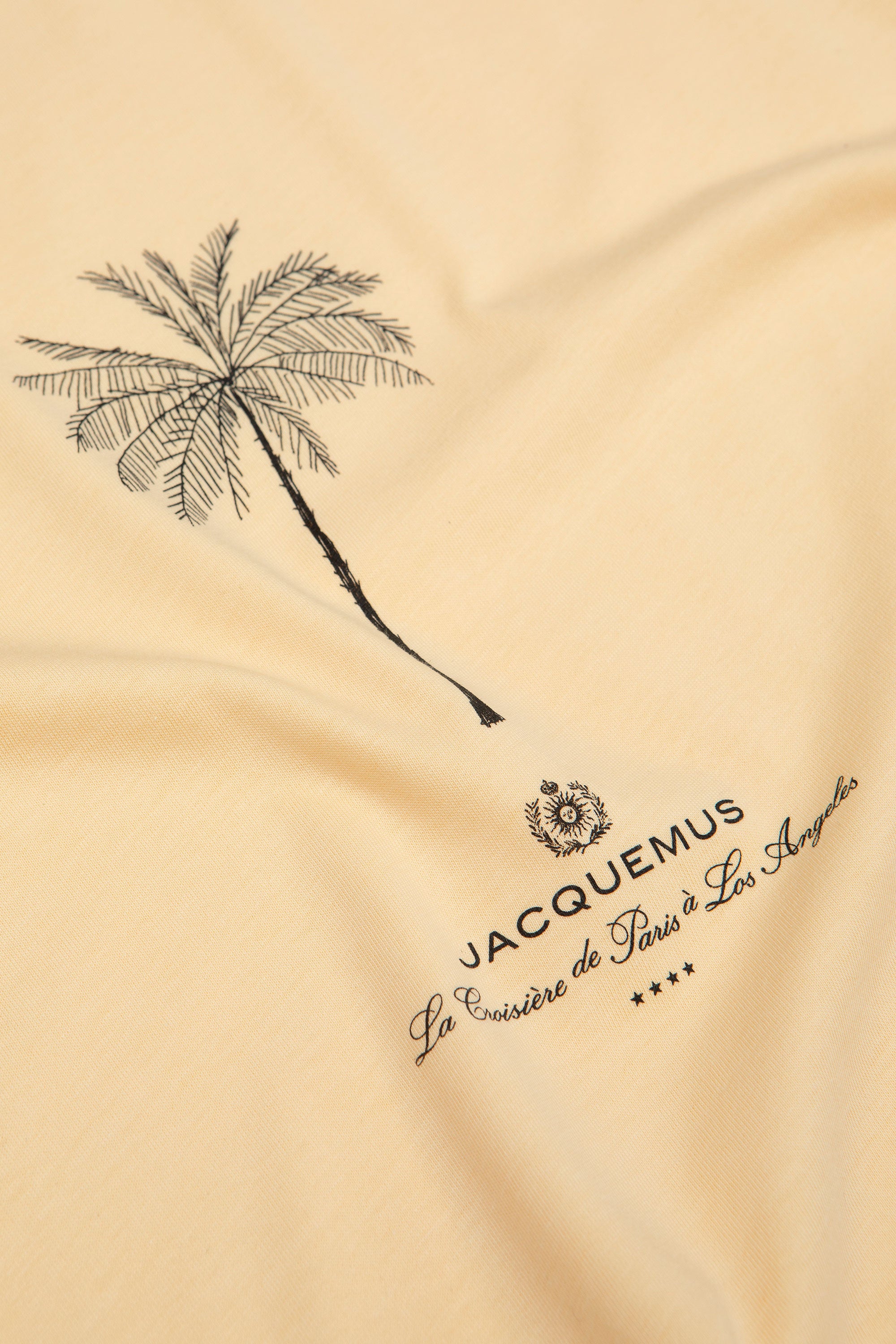 SPORTIVO [Le t-shirt venice palm tree beige]