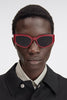 SPORTIVO STORE_Ovalo Sunglasses Red/Yellow Gold/ Grey_3