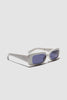 SPORTIVO STORE_Rond Carre Sunglasses White/Matt White/Navy_3