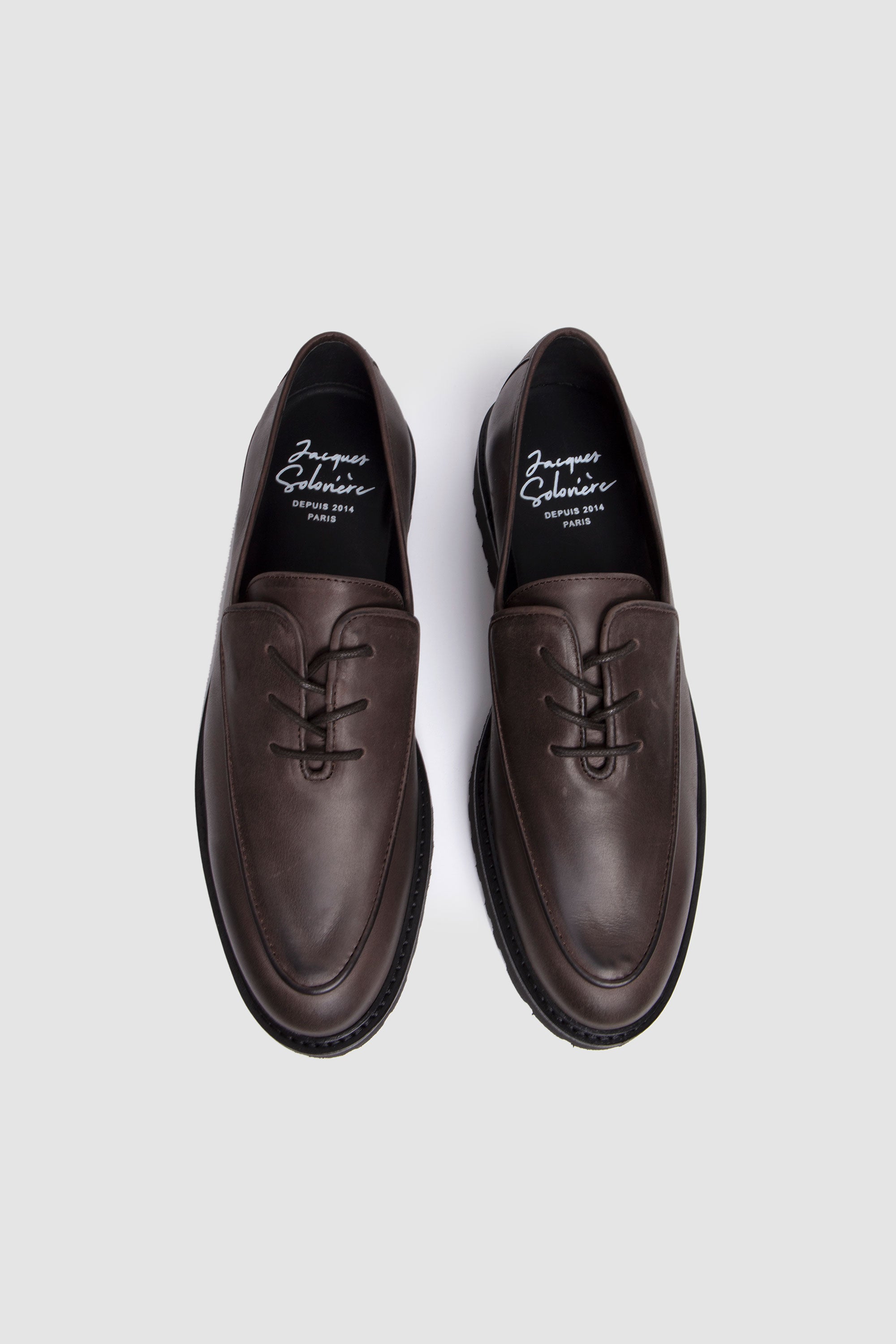 Fleurus Pull-UP Calf Dark Brown