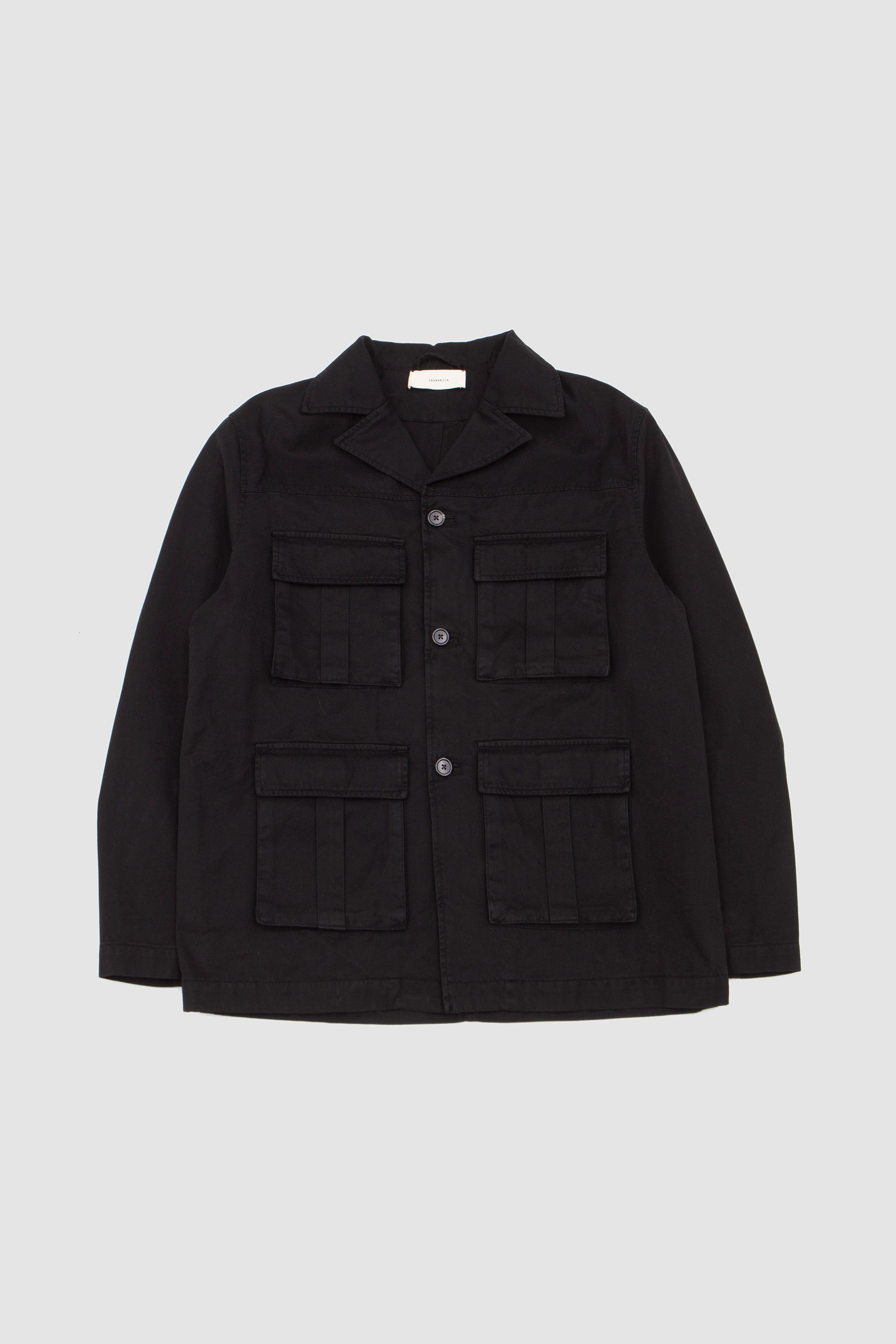 Jacob Jacket Black Washed