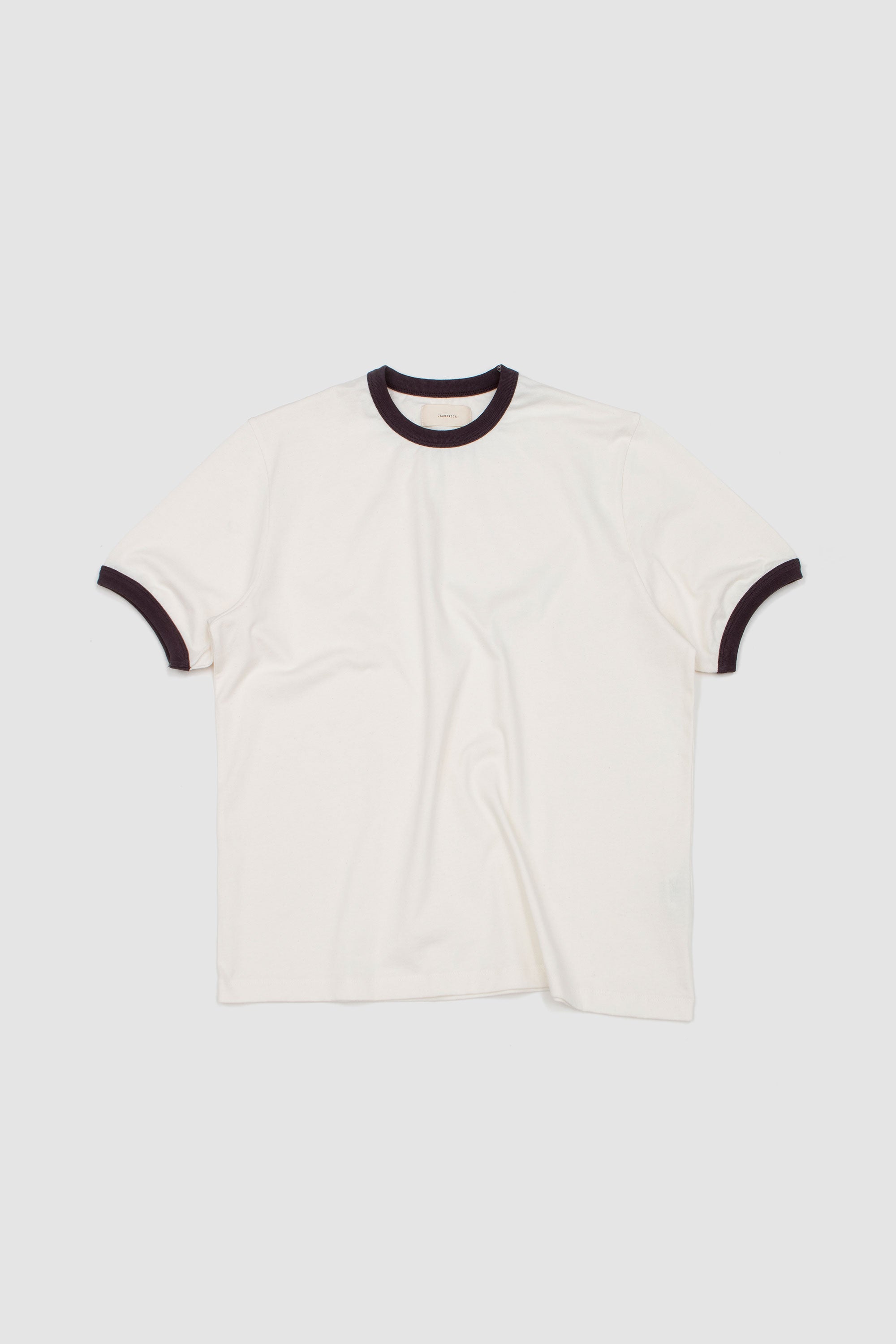Ringer Tee Grey/ Lilac