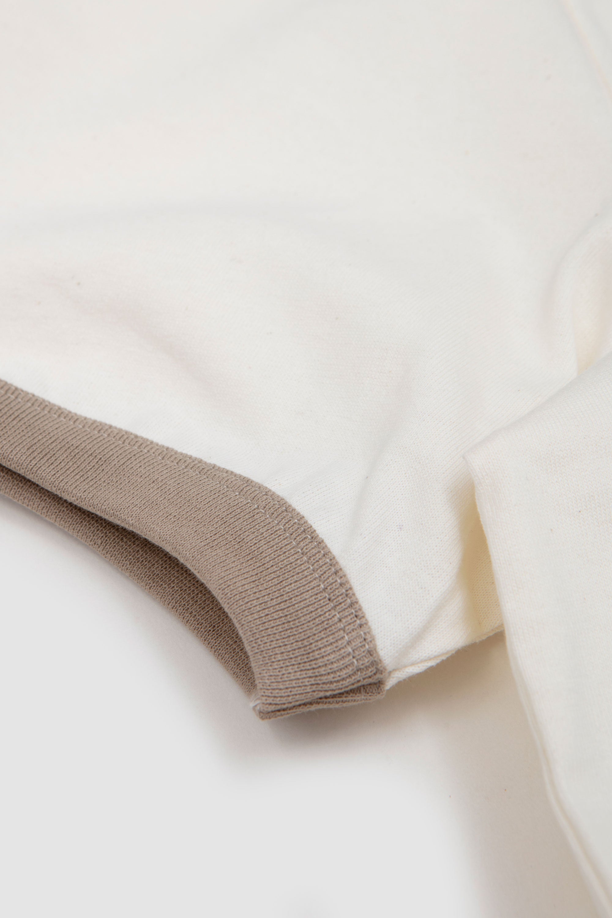 Ringer Tee Khaki/ Beige_3