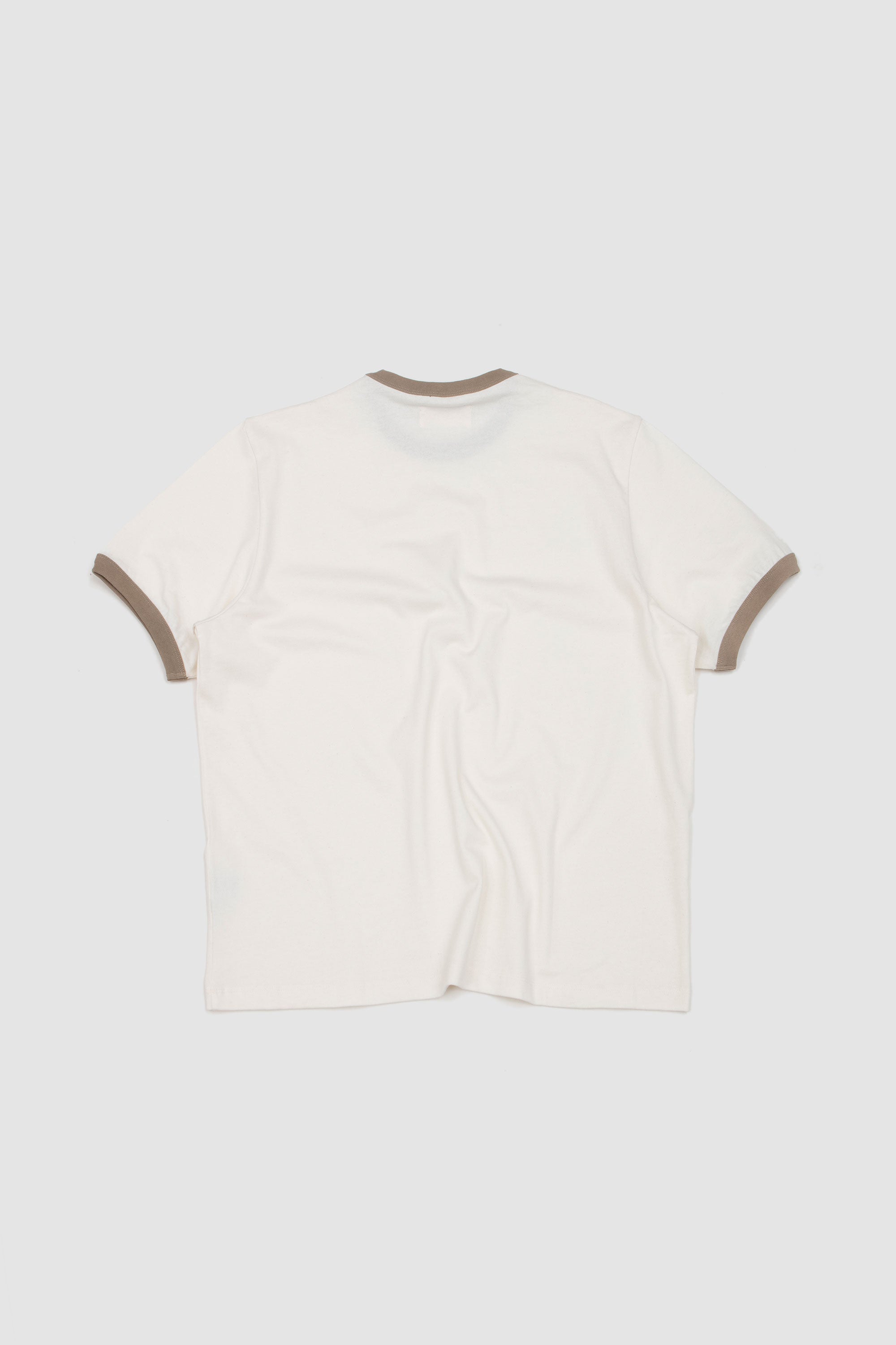 Ringer Tee Khaki/ Beige_4