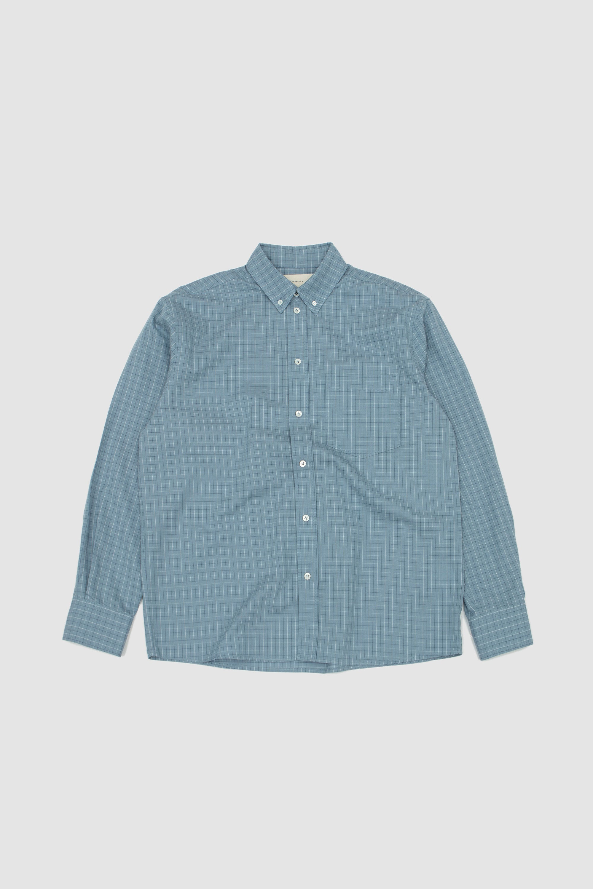 Theo Shirt Blue Check