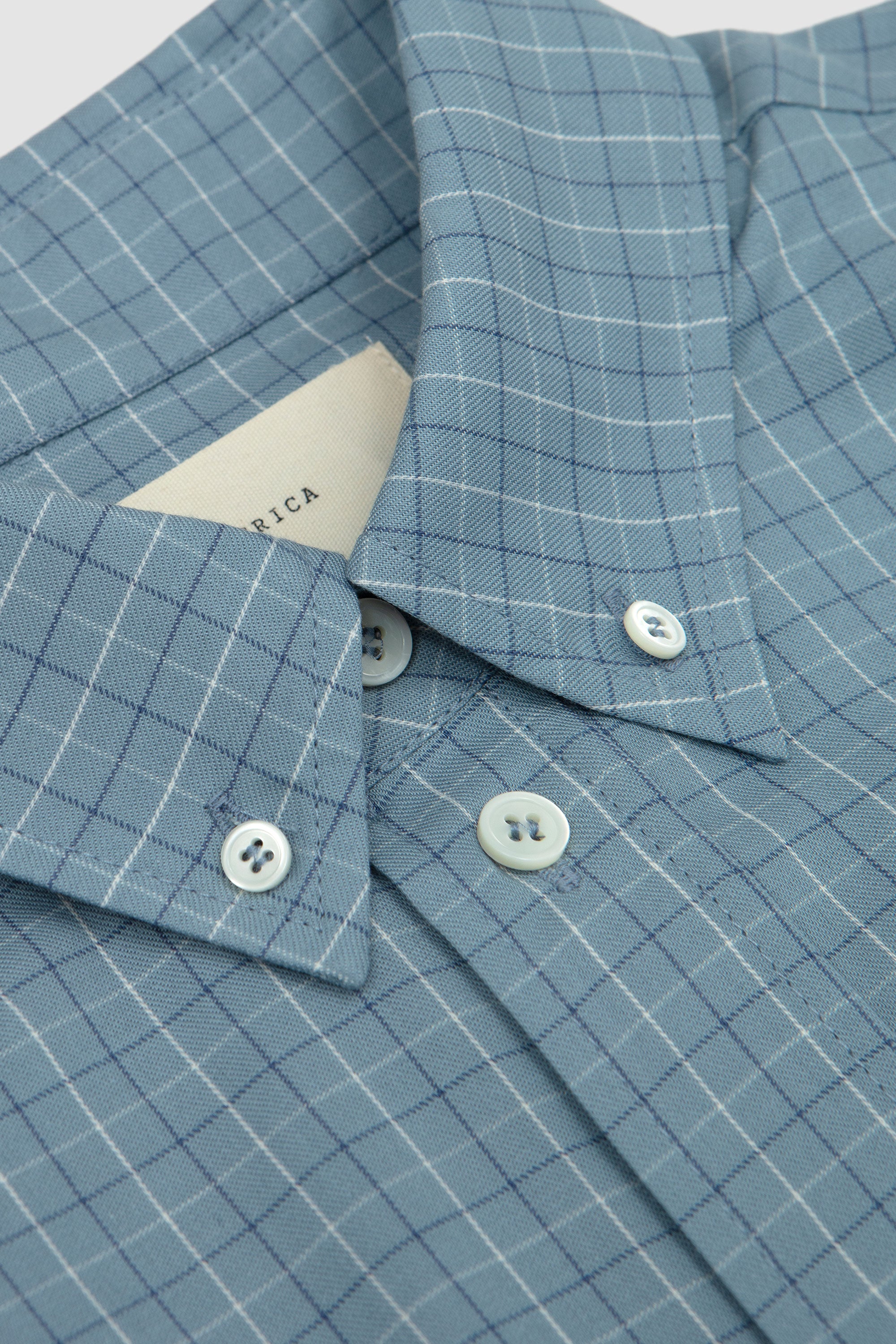 Theo Shirt Blue Check