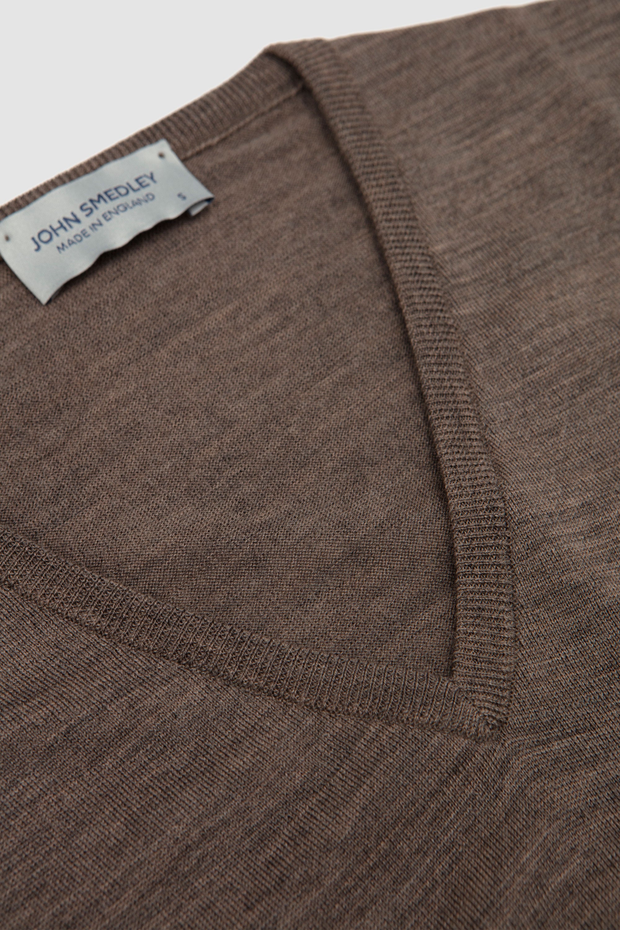 Bobby Extra Fine Merino Wool Jumper Mushroom