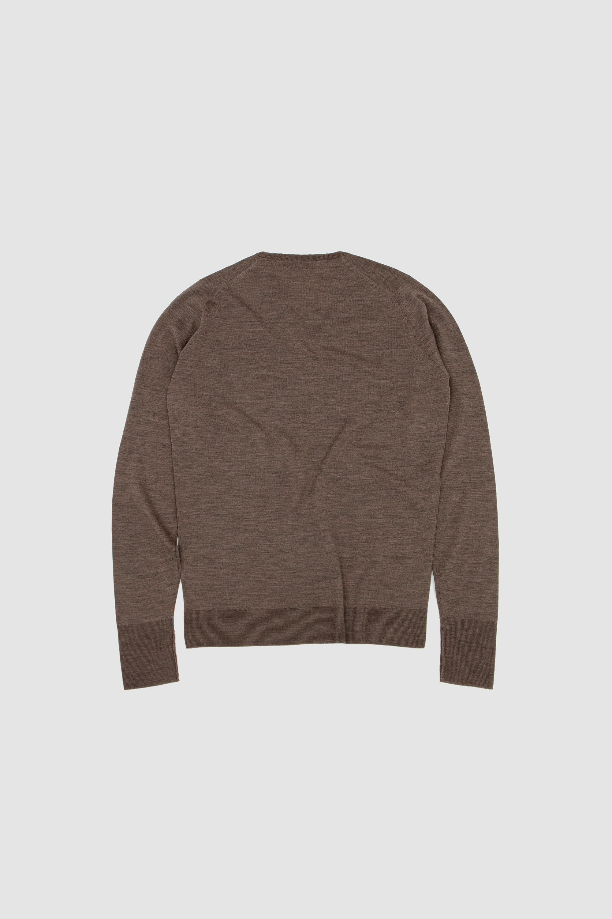 Bobby Extra Fine Merino Wool Jumper Mushroom_4