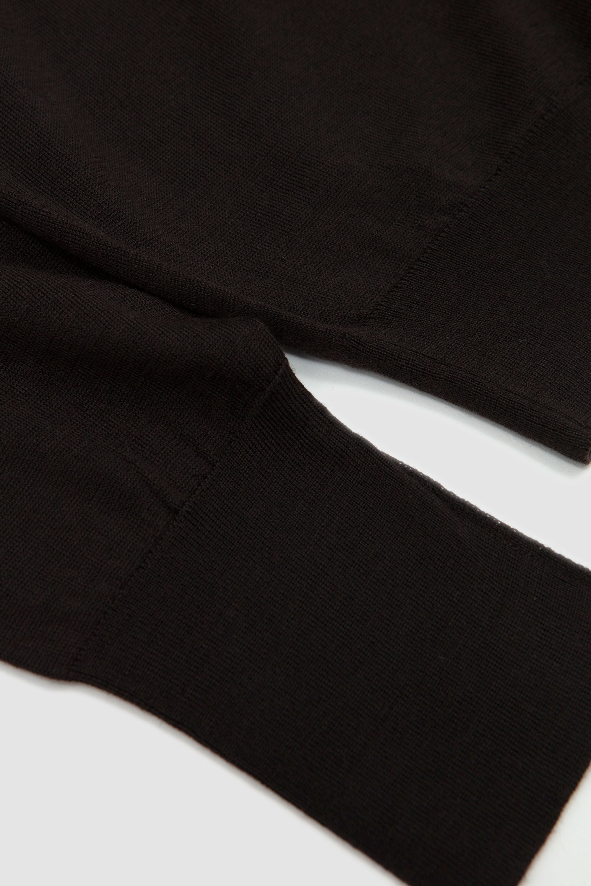 Cotswold Extra Fine Merino Wool Polo Shirt Faulkner Brown