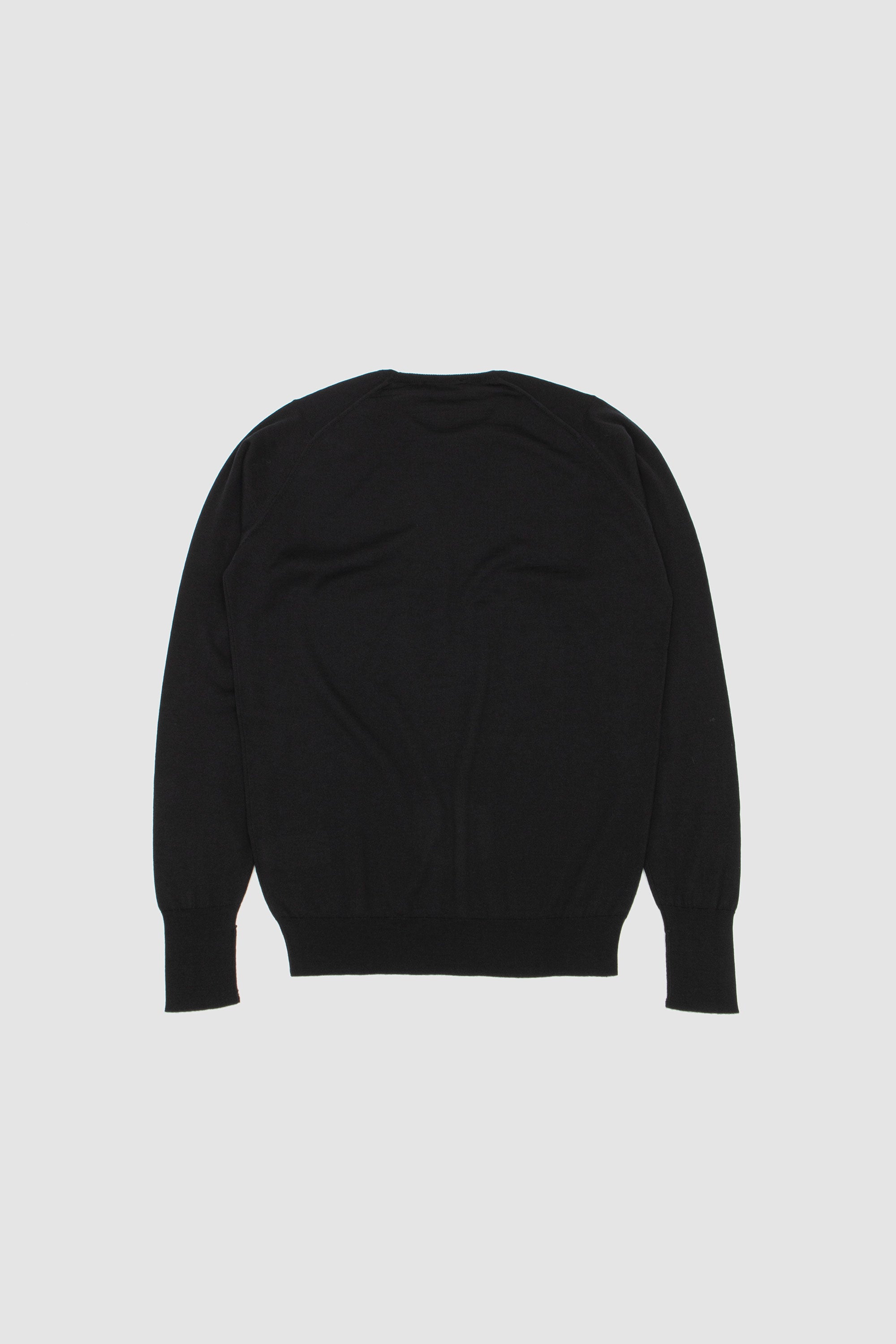 Marcus Extra Fine Merino Wool Jumper Black_4