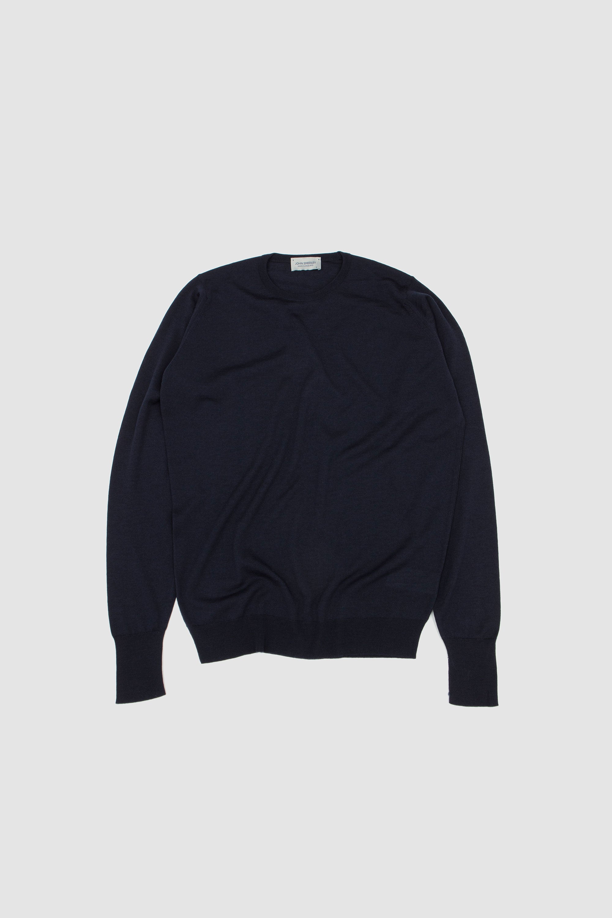 Marcus Extra Fine Merino Wool Jumper Midnight