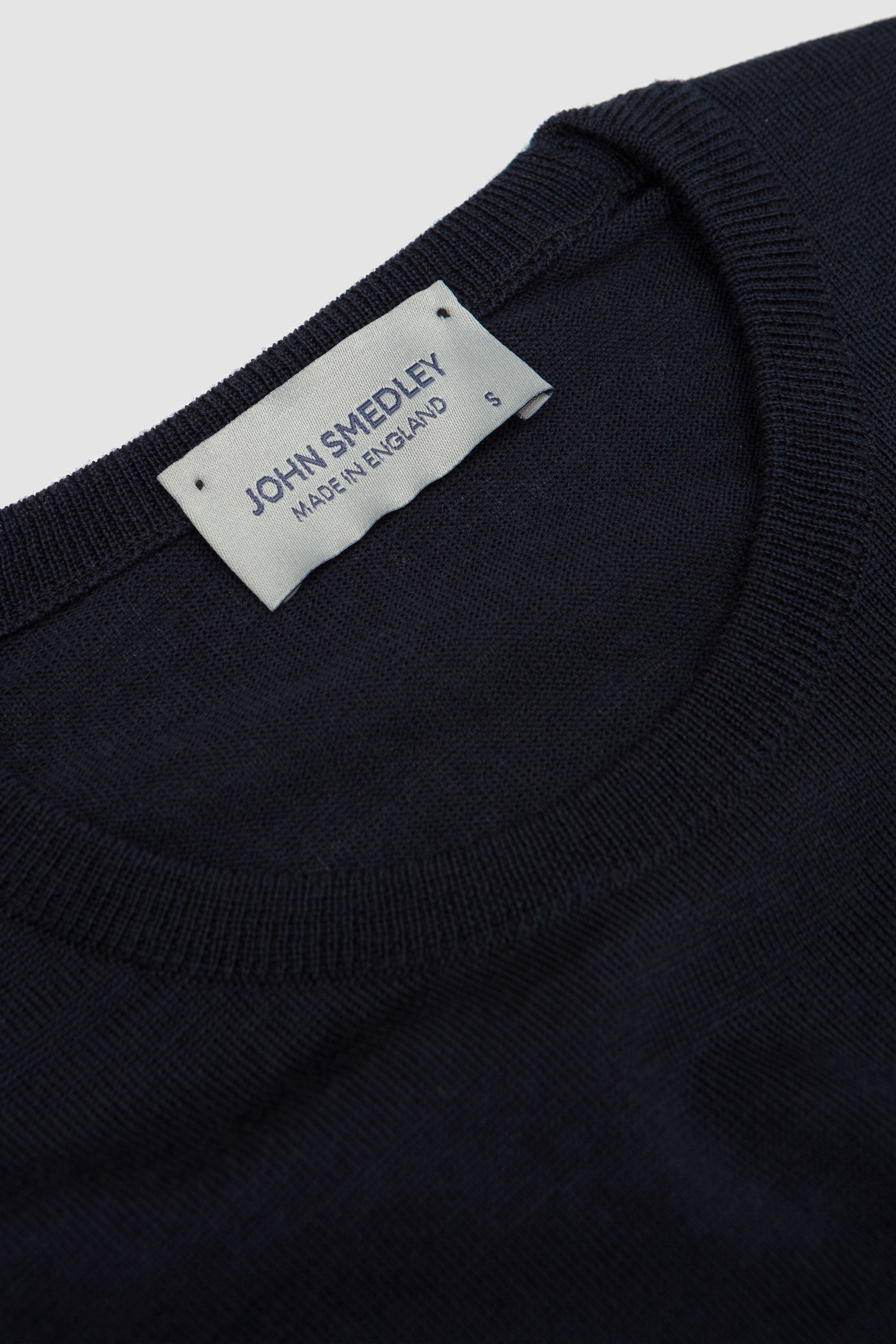 Marcus Extra Fine Merino Wool Jumper Midnight