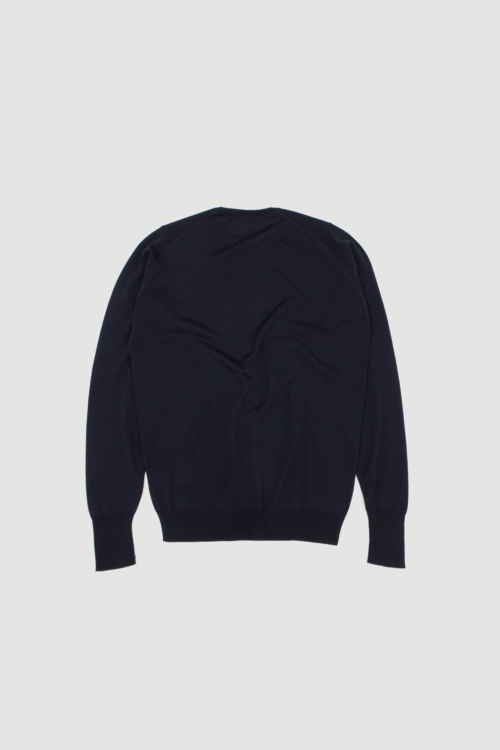Marcus Extra Fine Merino Wool Jumper Midnight_4