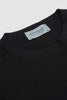 SPORTIVO STORE_Park Pique SS Crewneck Ribs T-Shirt Black_3