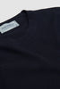 SPORTIVO STORE_Park Pique SS Crewneck Ribs T-Shirt Navy_3