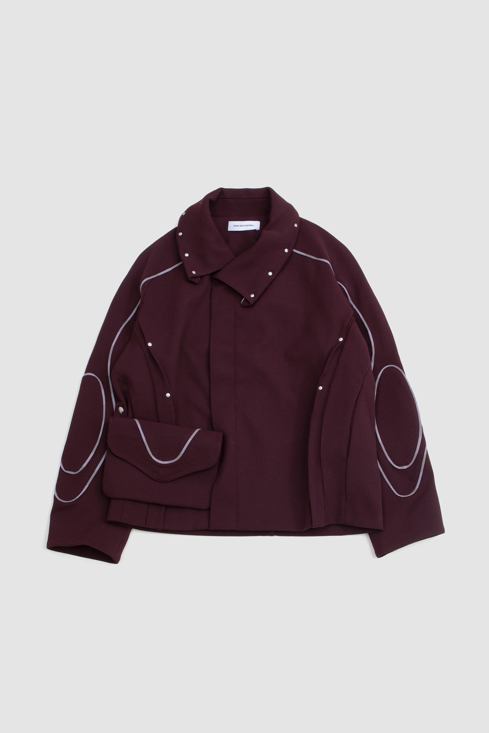 SPORTIVO [Chalice jacket with bag heavy twill maroon]