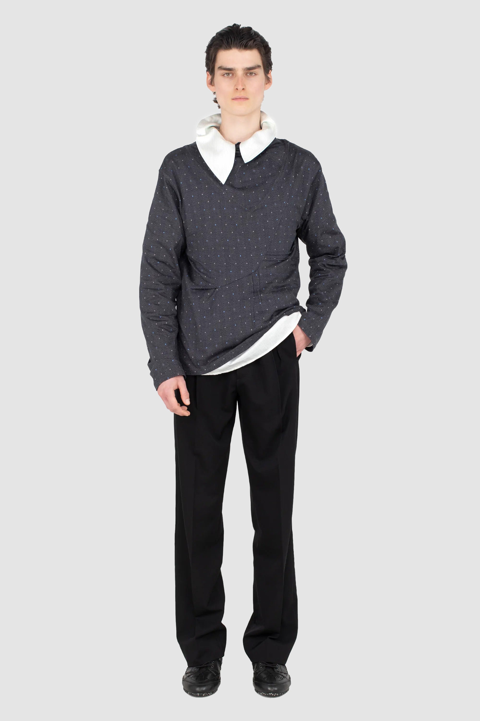 Csomor Trouser Deep Black