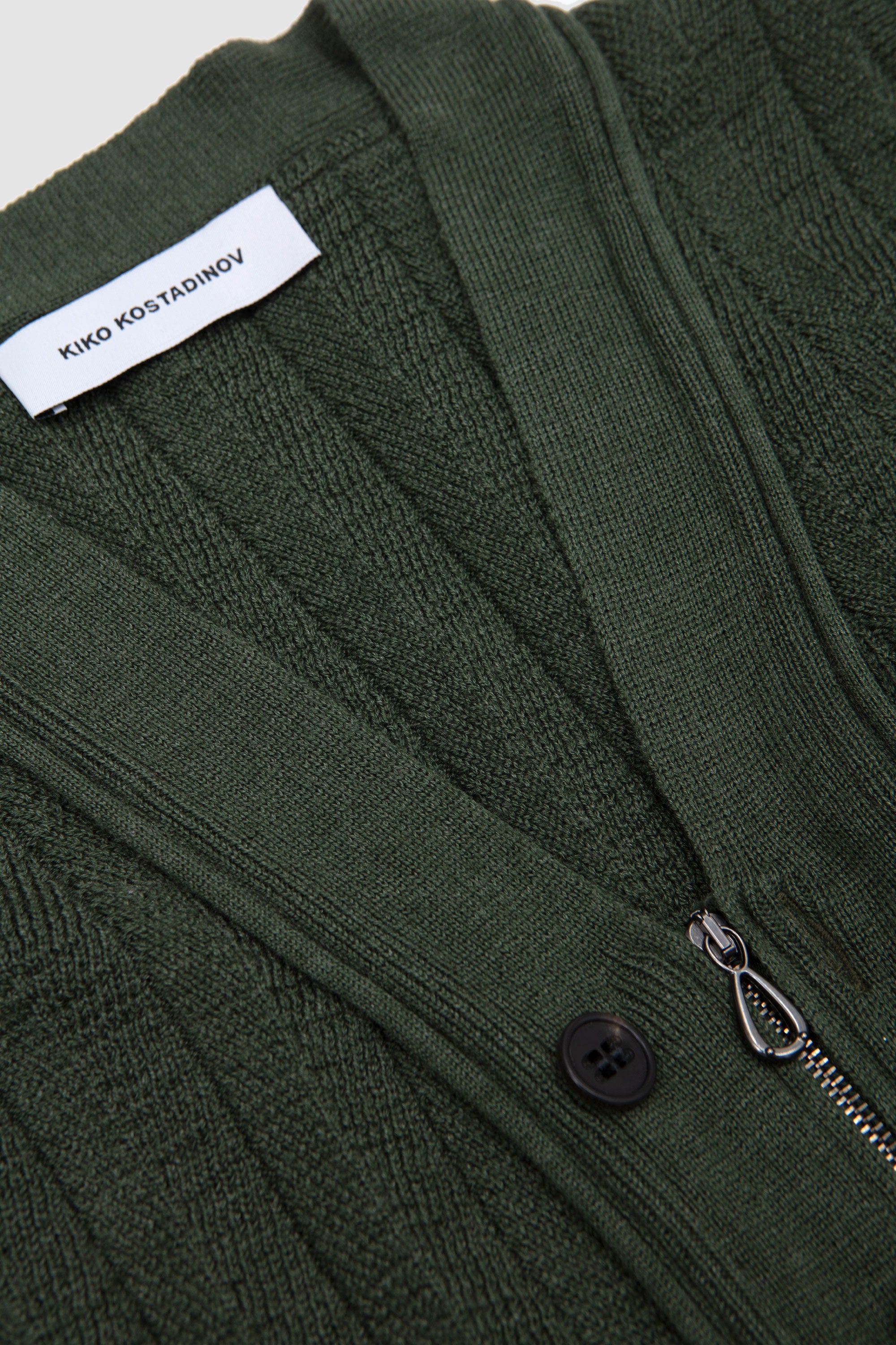 Fitz Knit Vest Juniper Green