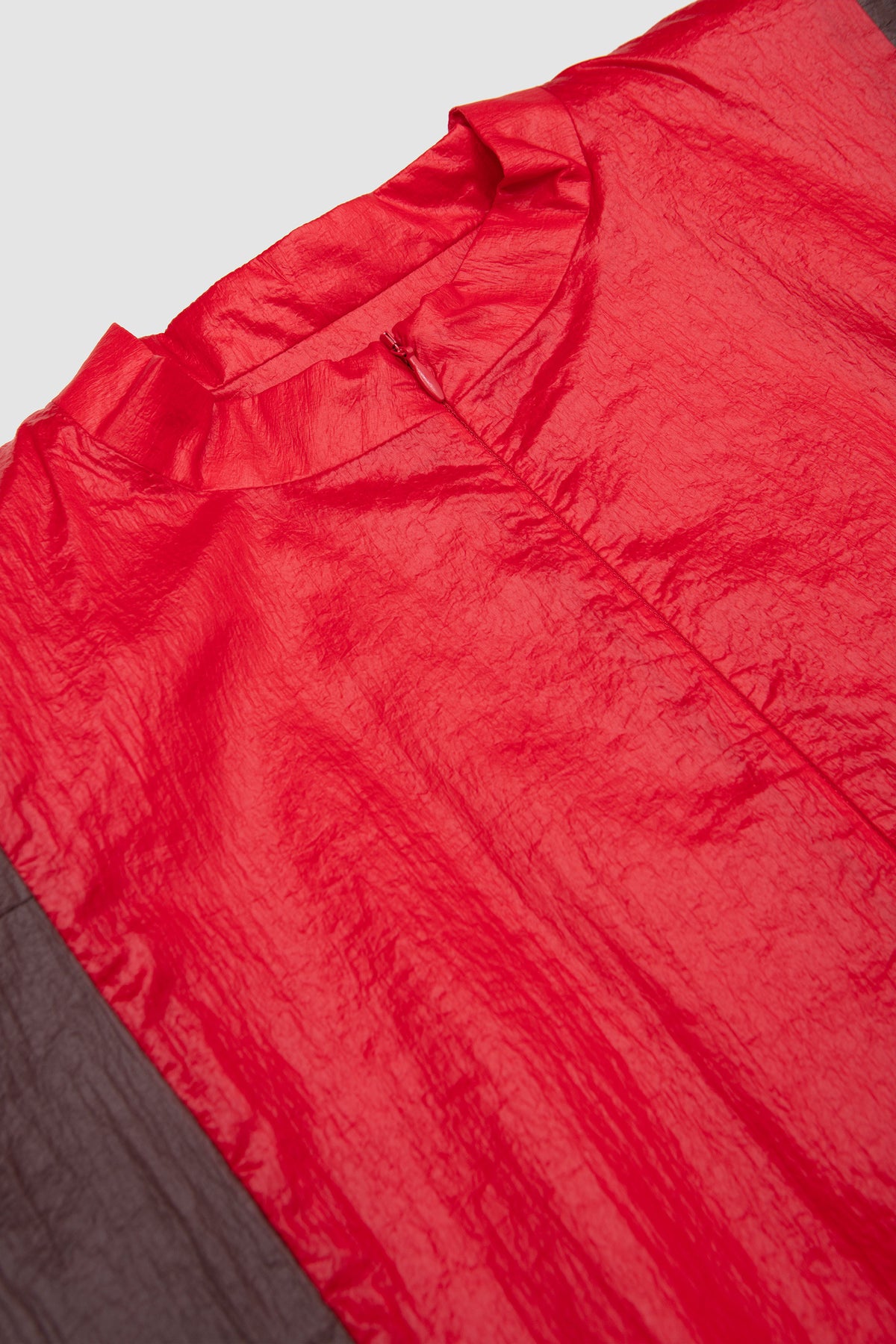 Hertel Striped Pullover Crushed Nylon Crimson_2