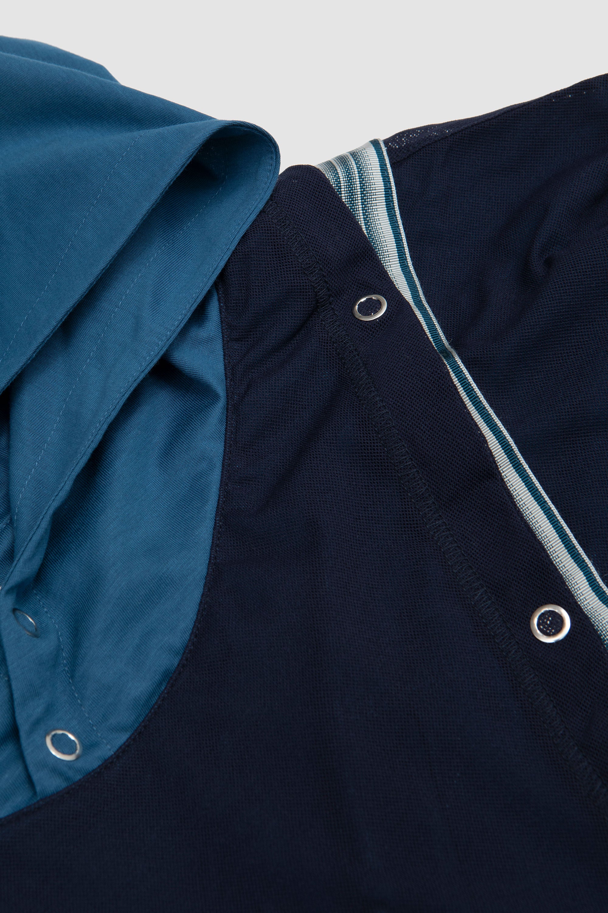 Inex Hooded Top Blue/ Navy