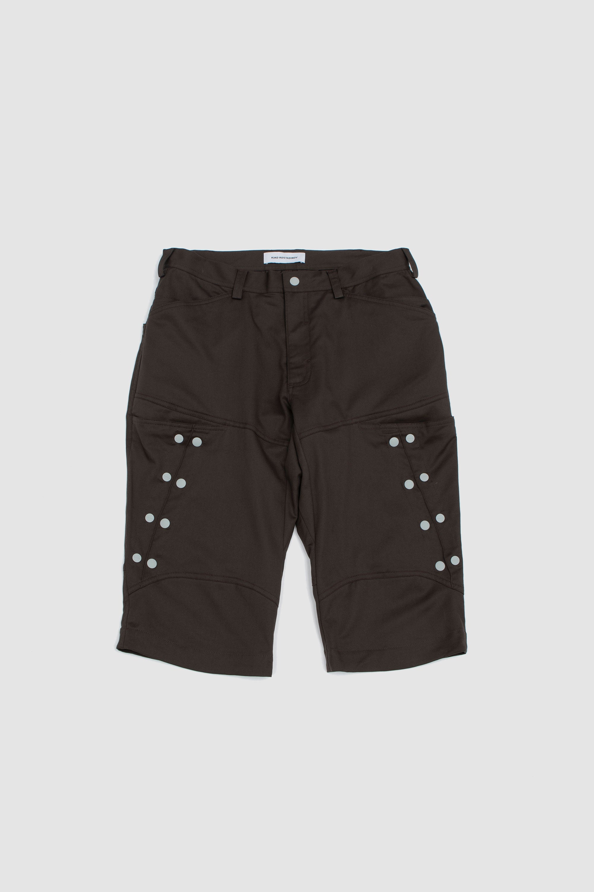 Inex Snap Shorts Java Brown