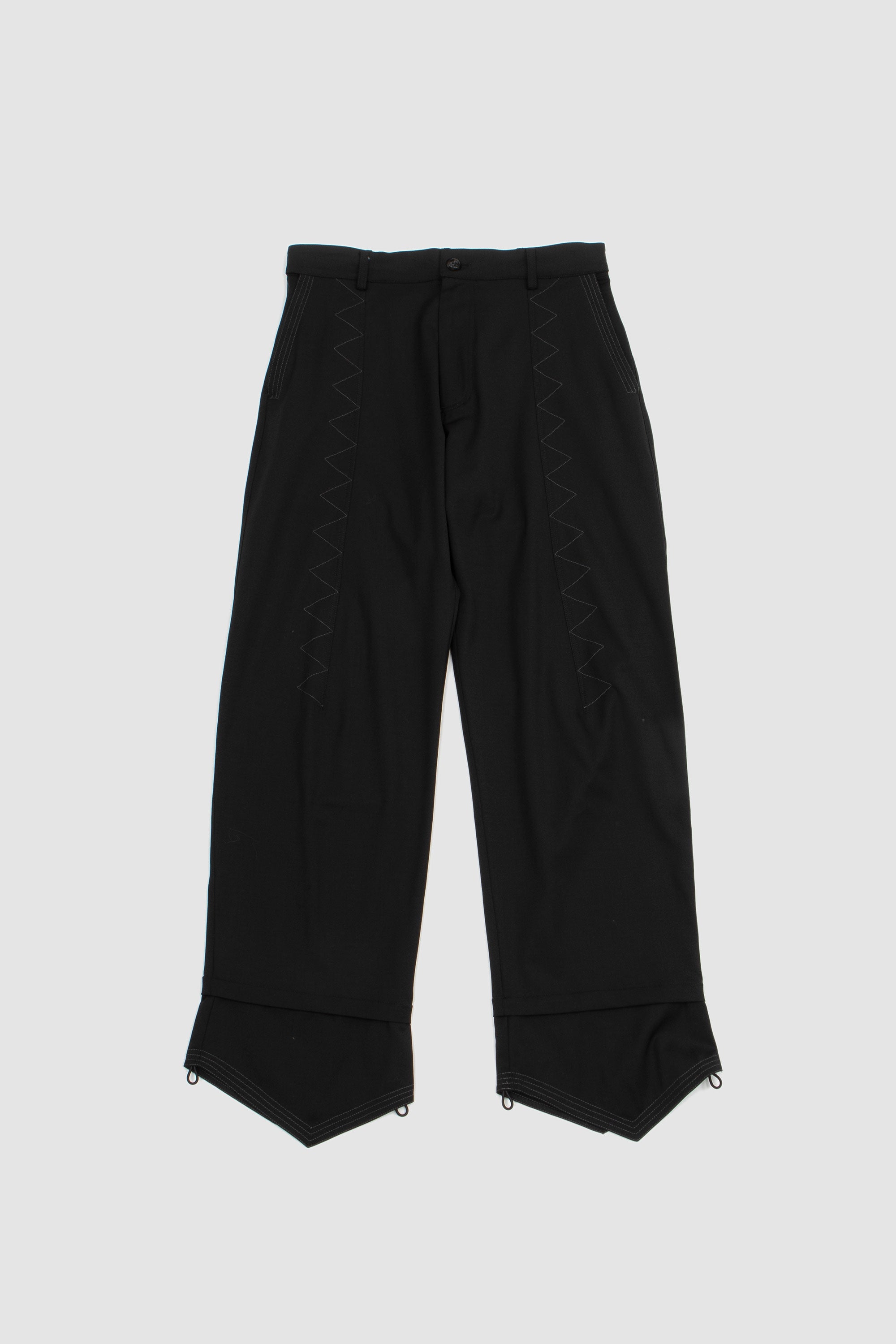 Jacklight Trouser Light Wool Crow black_1