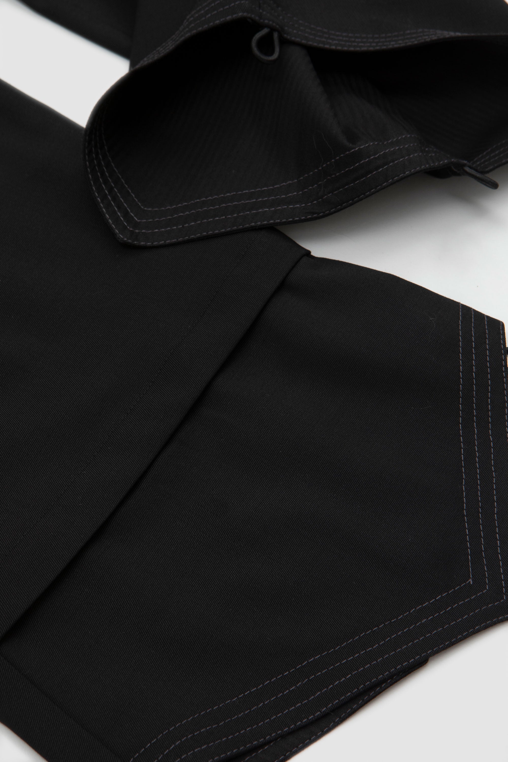 Jacklight Trouser Light Wool Crow black