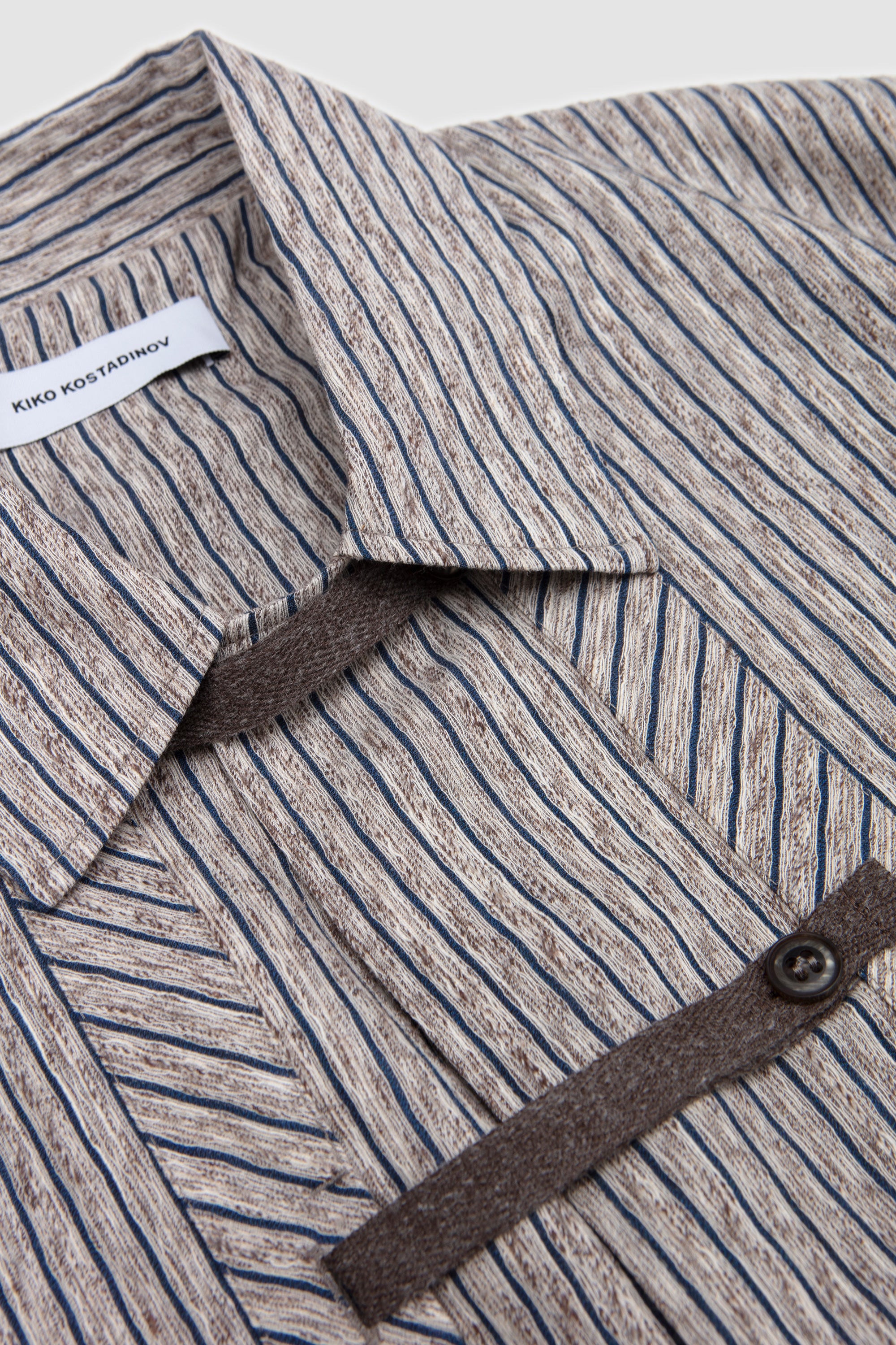 Kyan Shirt Tan/ Blue_2