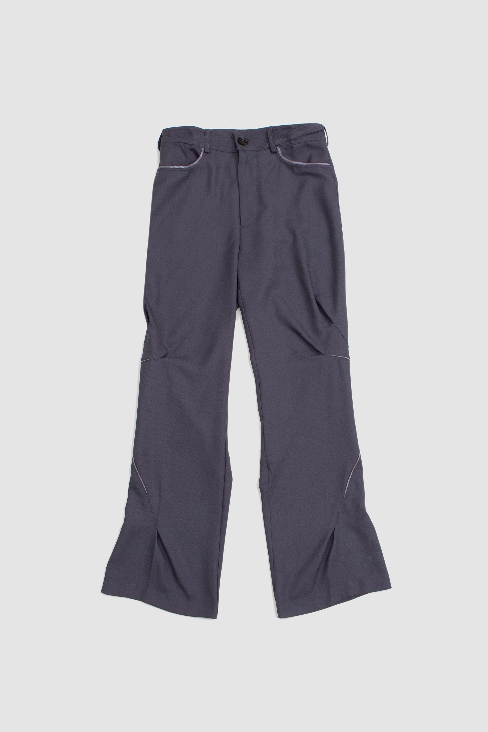Ohne K-Dart Trousers Polywool Iron Grey