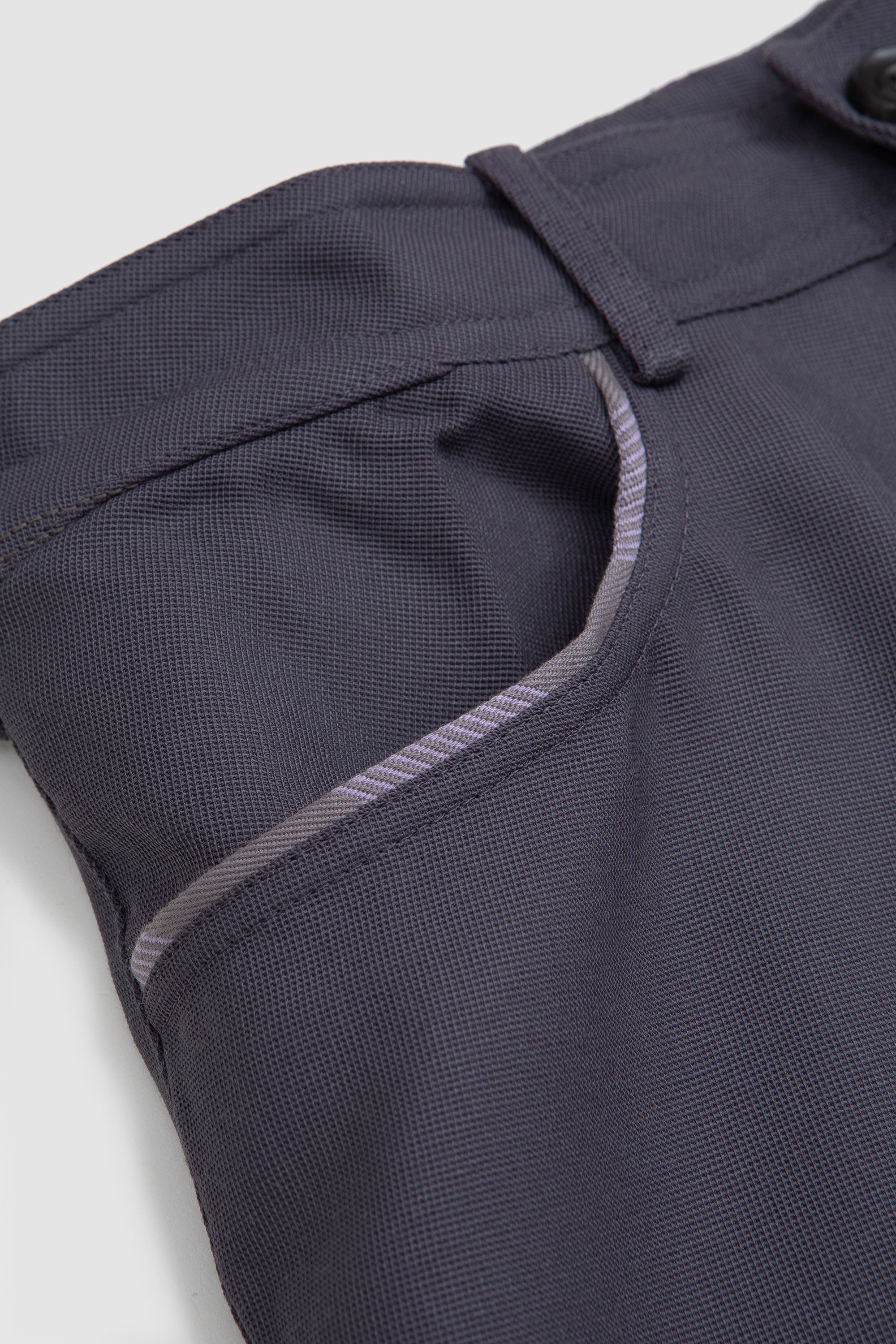Ohne K-Dart Trousers Polywool Iron Grey
