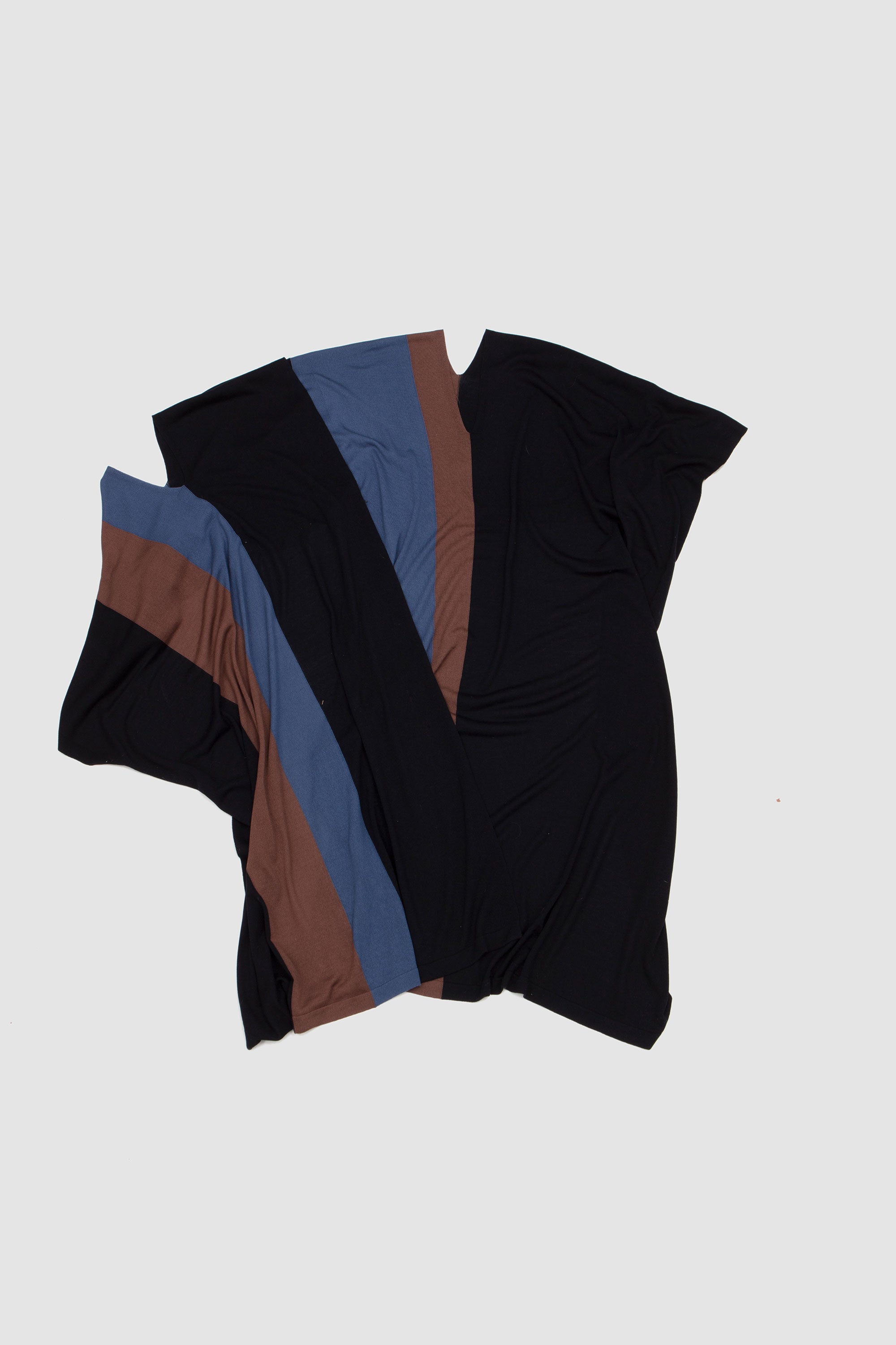 Sigo Wide Knit Scarf Brown