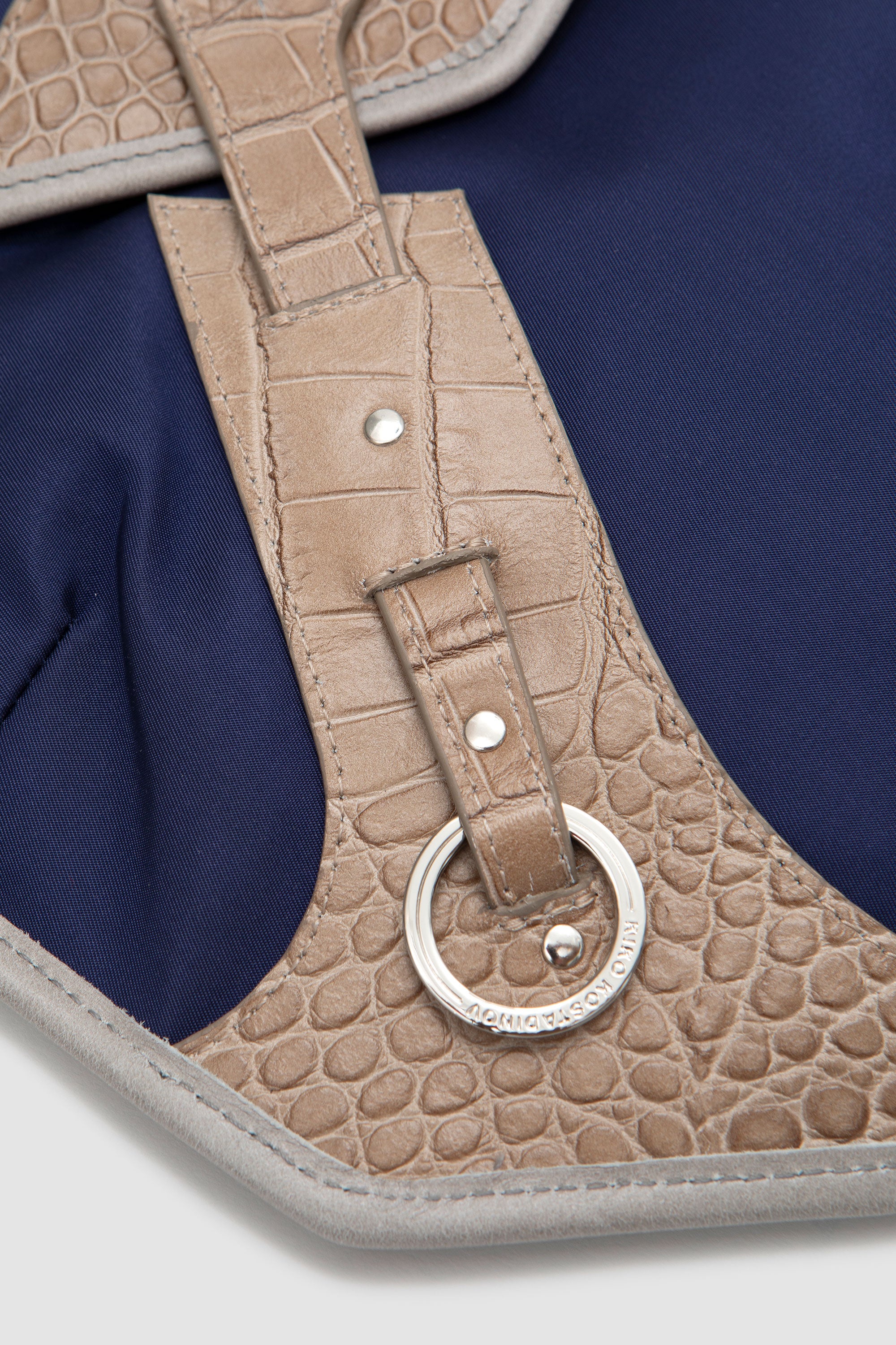 Solva Pouch Navy Blue/ Green Khaki