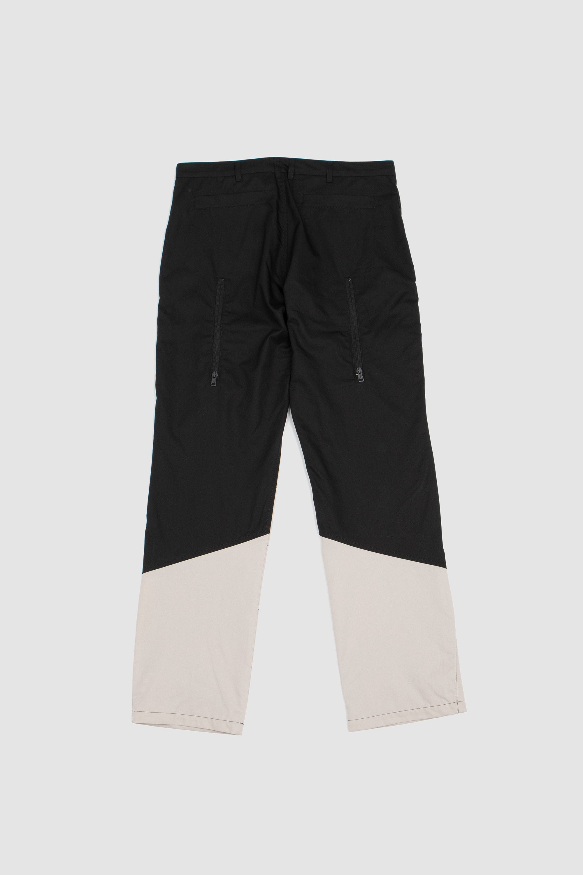 The Solix Zip Trousers Black Sable/ SeedPearl_4