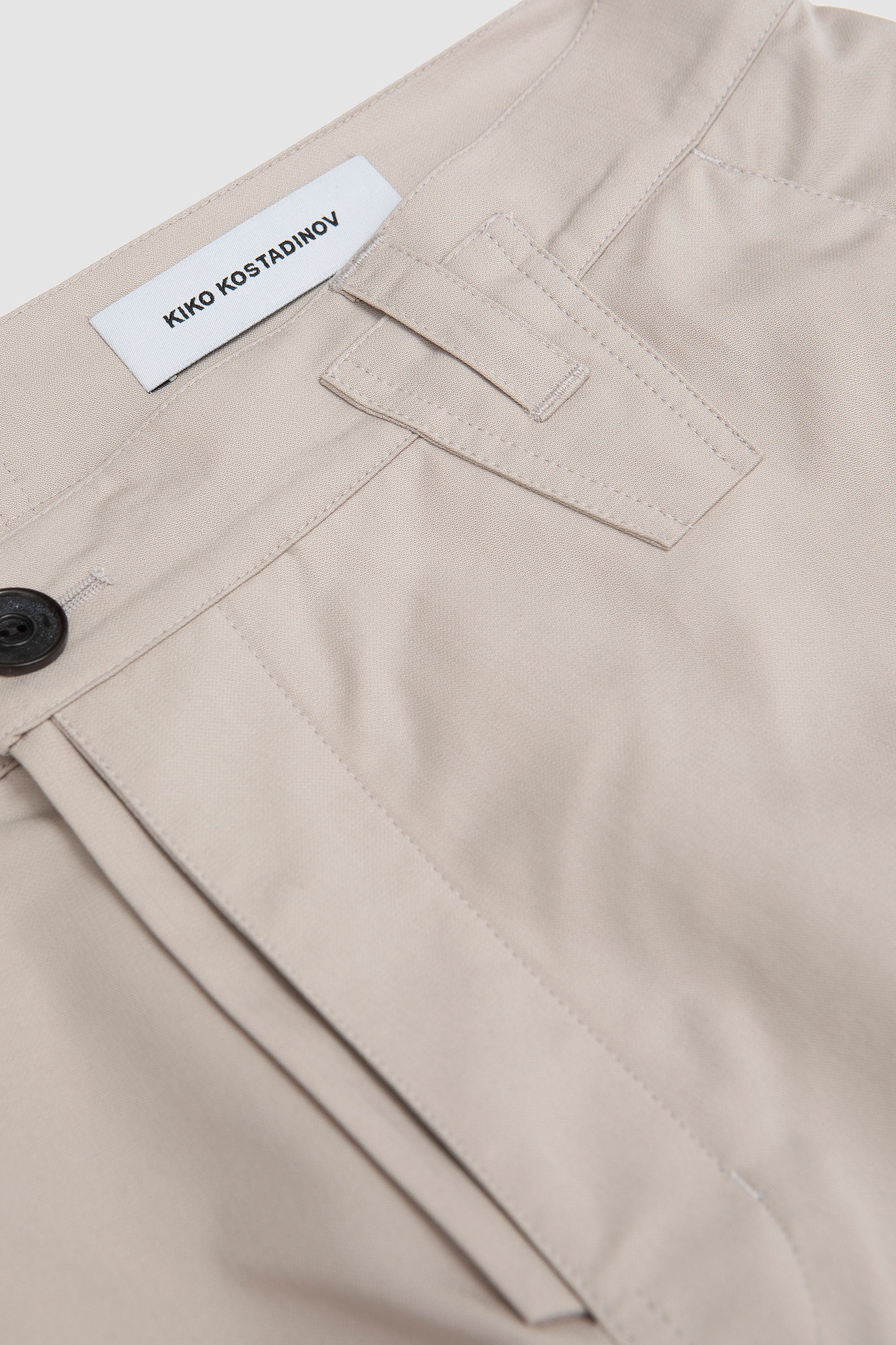 Zafar Cargo Trouser Seedpearl