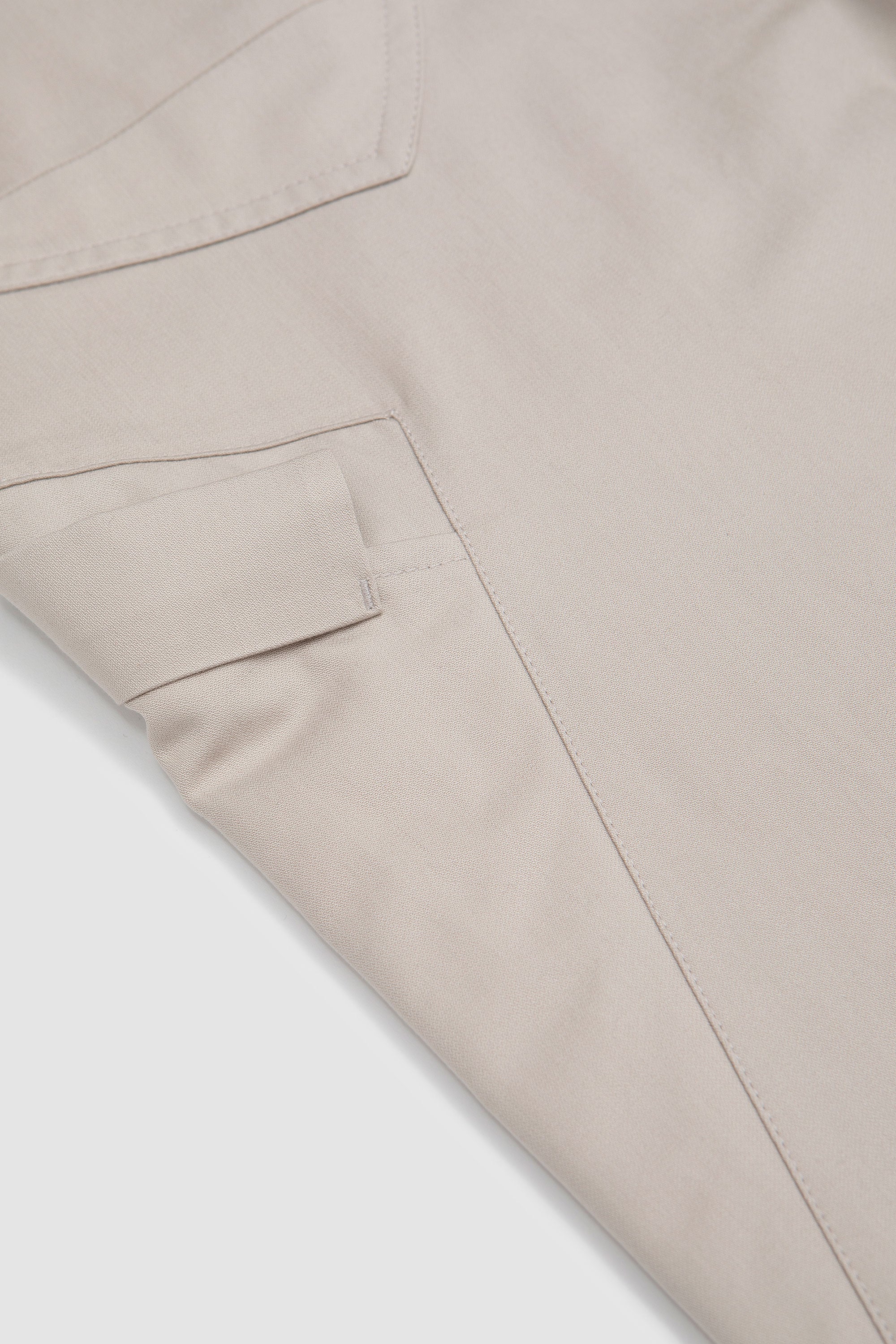 Zafar Cargo Trouser Seedpearl