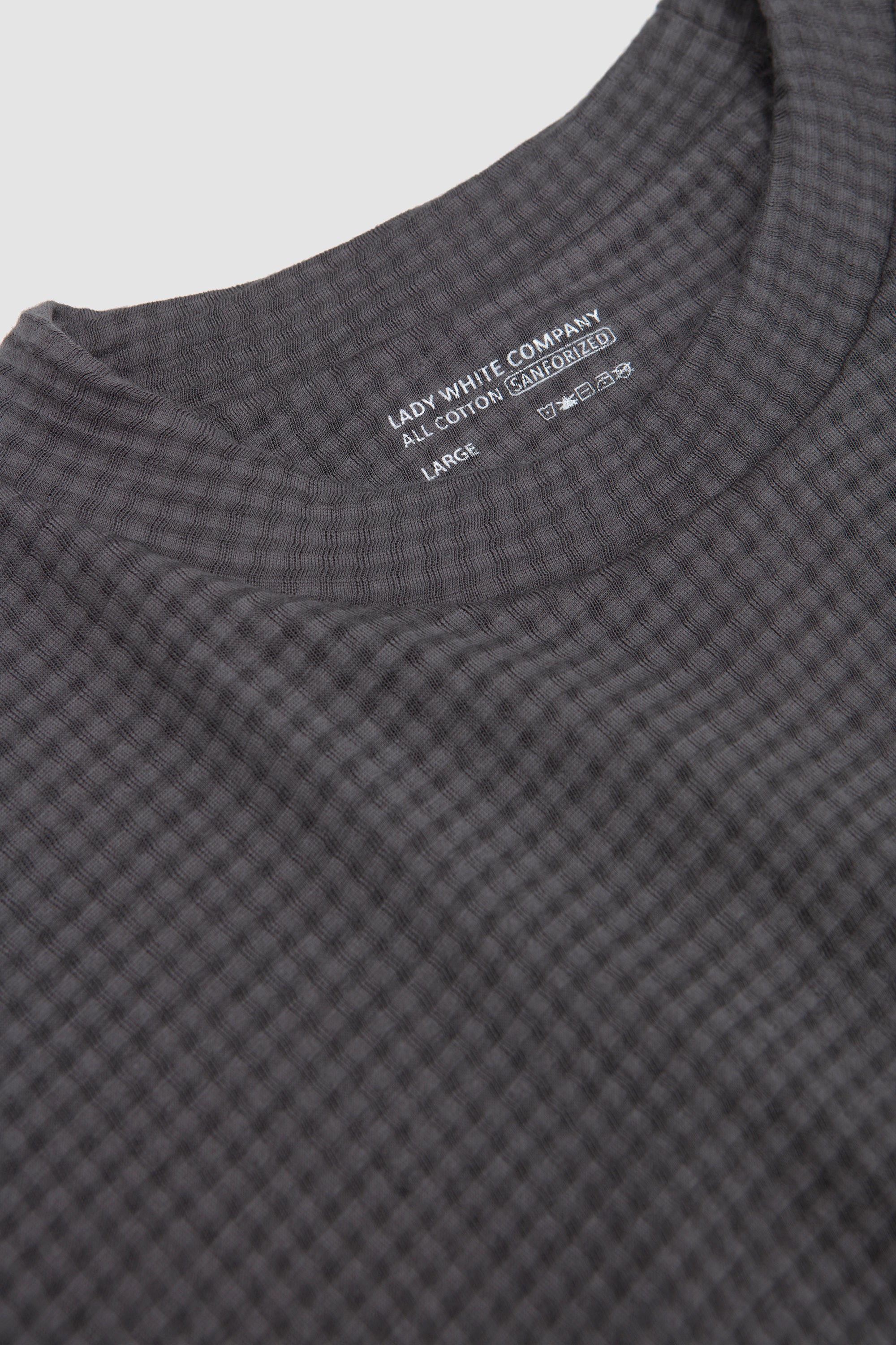 2-PLY Gauze Crewneck Pewter_2