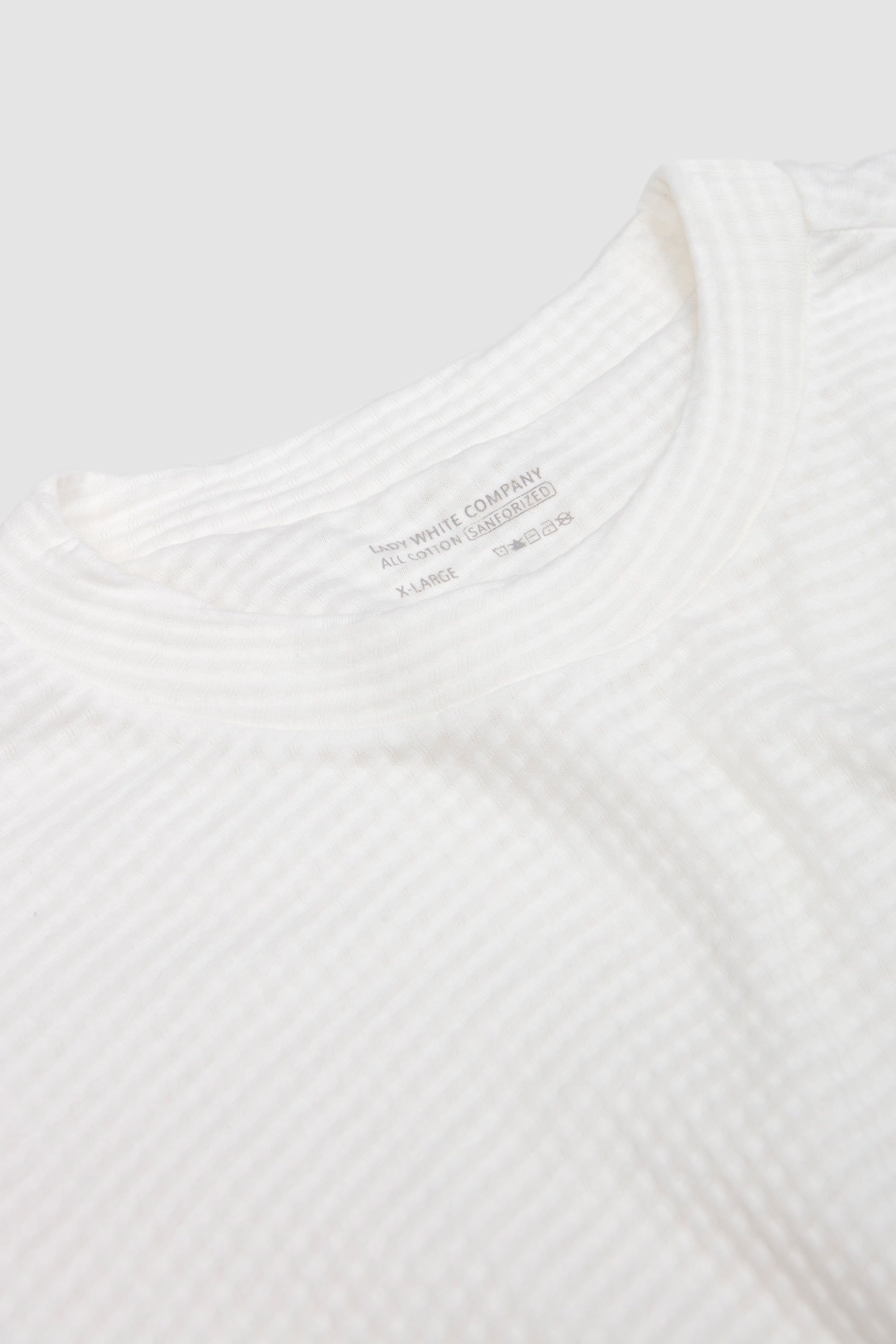 2-PLY Gauze Crewneck White_2