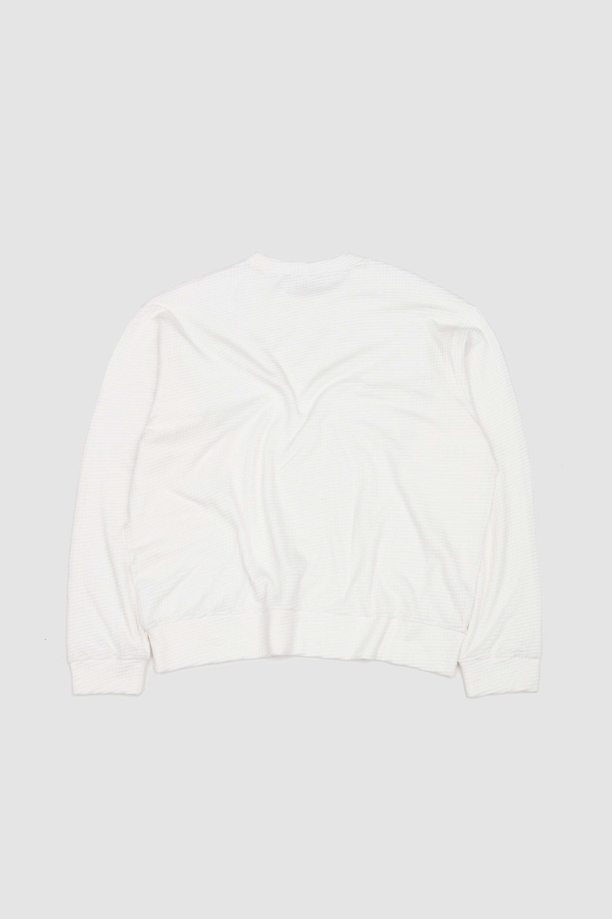 2-PLY Gauze Crewneck White_4